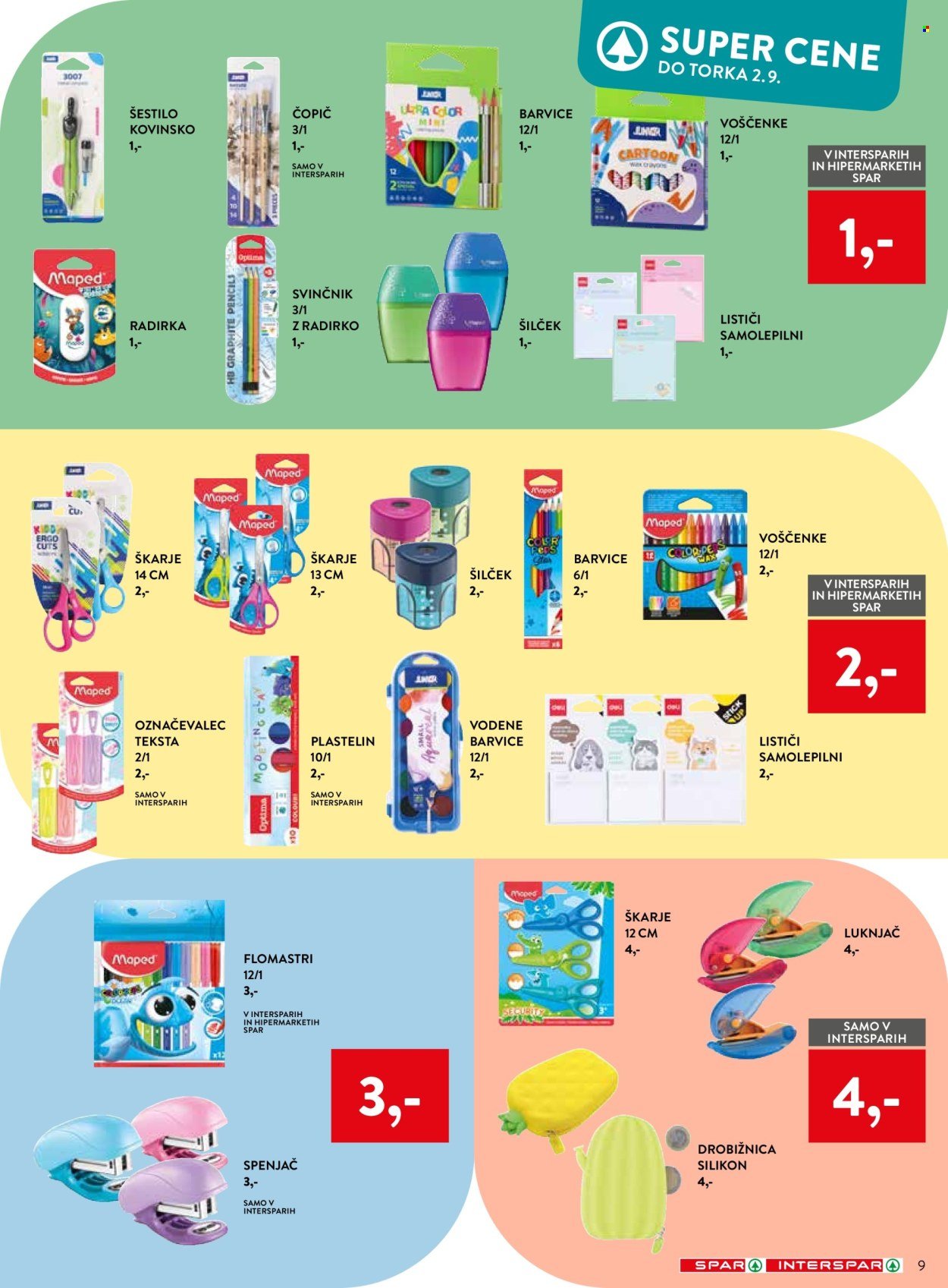 SPAR katalog - Katalog Gremo v šolo 2025 (2025-07-30 - 2025-09-02)
