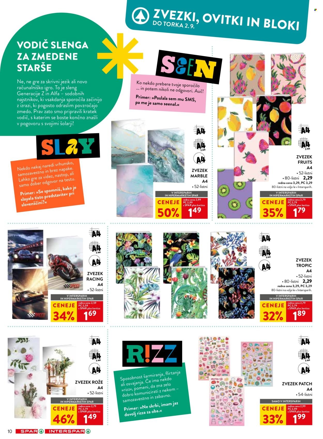 SPAR katalog - Katalog Gremo v šolo 2025 (2025-07-30 - 2025-09-02)