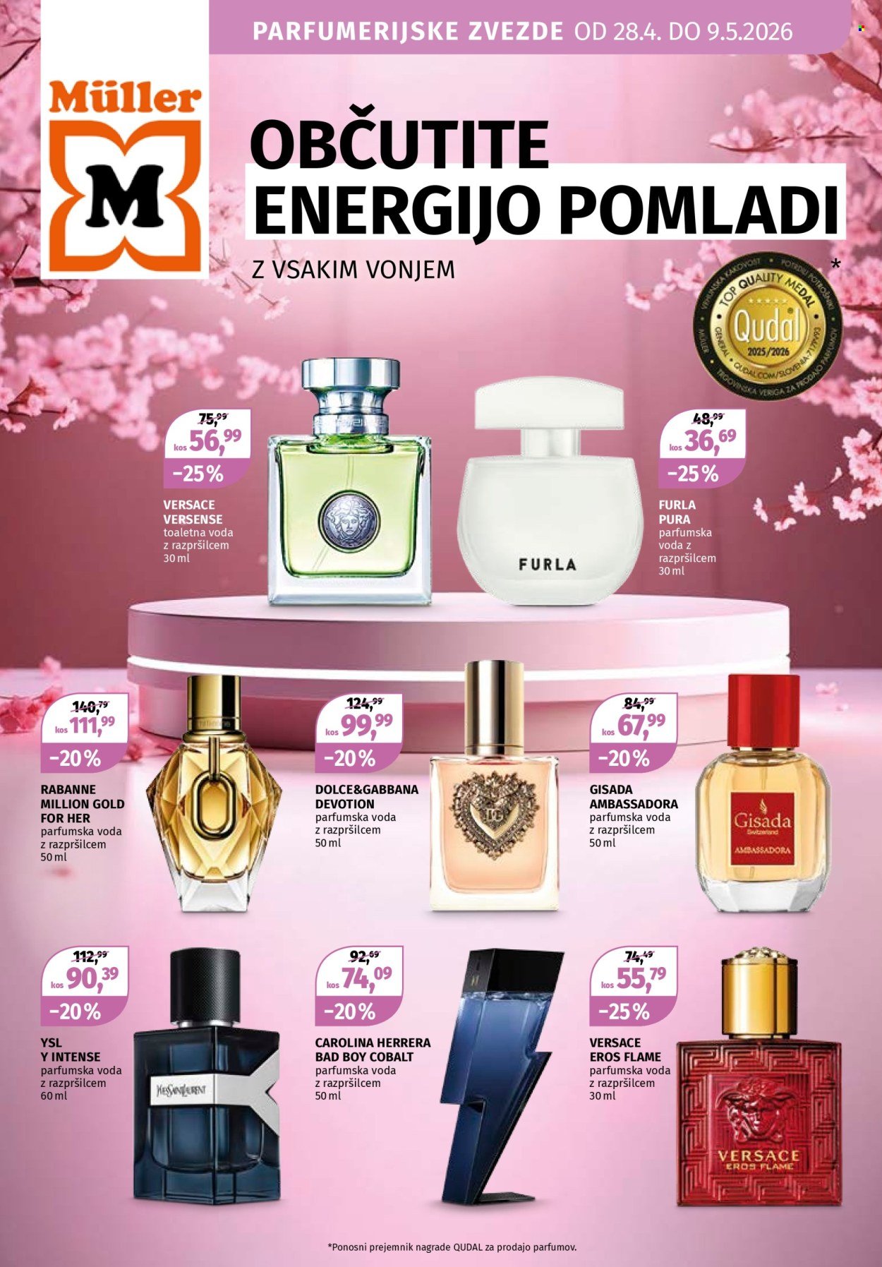 MÜLLER katalog - Občutite energijo pomladi (2026-04-28 - 2026-05-09)