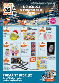 MÜLLER katalog - Žareče oči v prazničnem času! (2025-11-10 - 2025-11-15)
