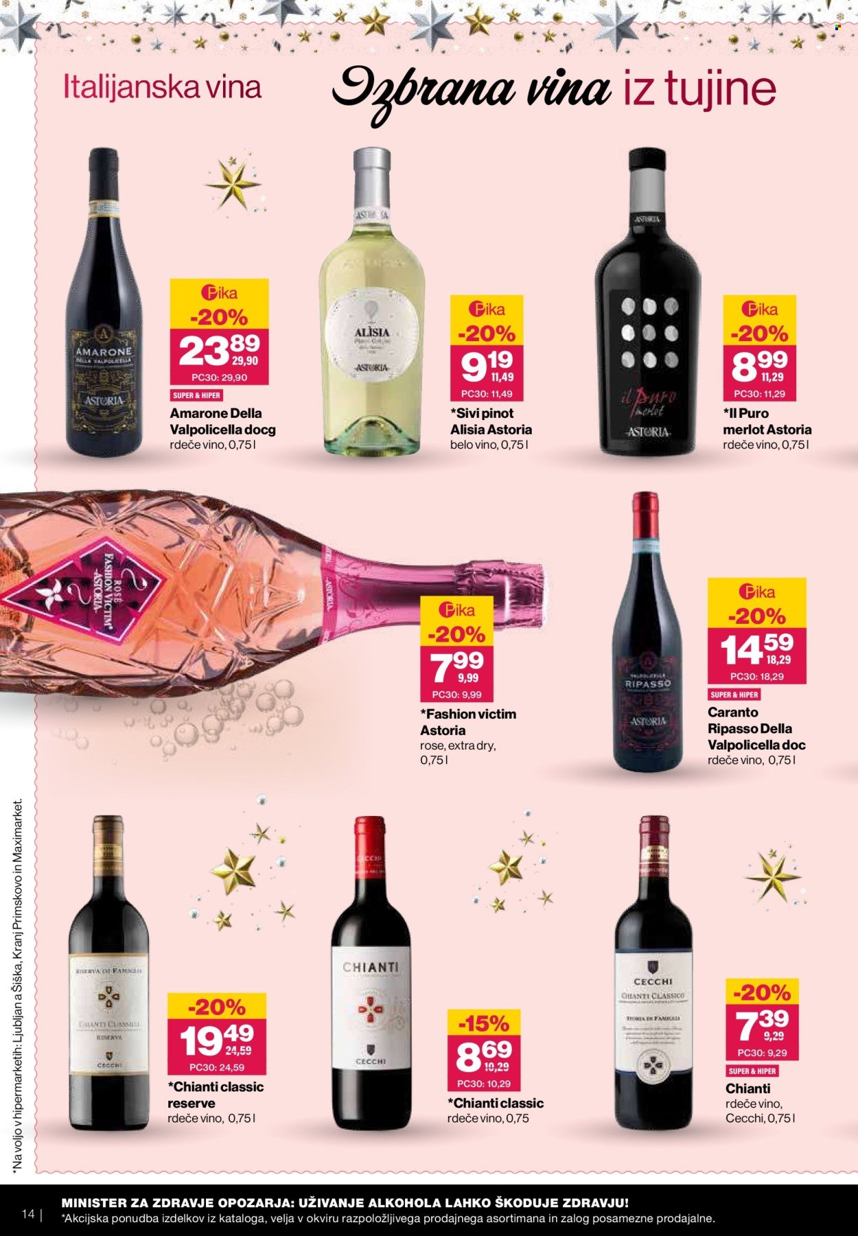 MERCATOR katalog - Praznično razvajanje z vini in hrano (2025-12-03 - 2025-12-31)