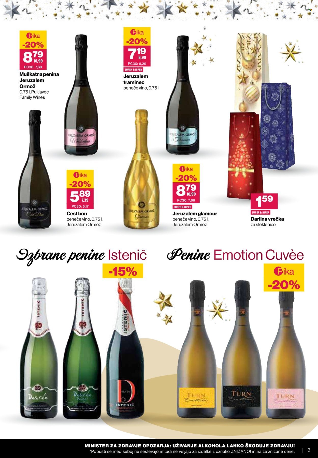 MERCATOR katalog - Praznično razvajanje z vini in hrano (2025-12-03 - 2025-12-31)
