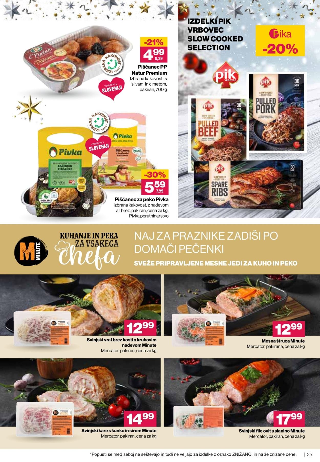 MERCATOR katalog - Praznično razvajanje z vini in hrano (2025-12-03 - 2025-12-31)