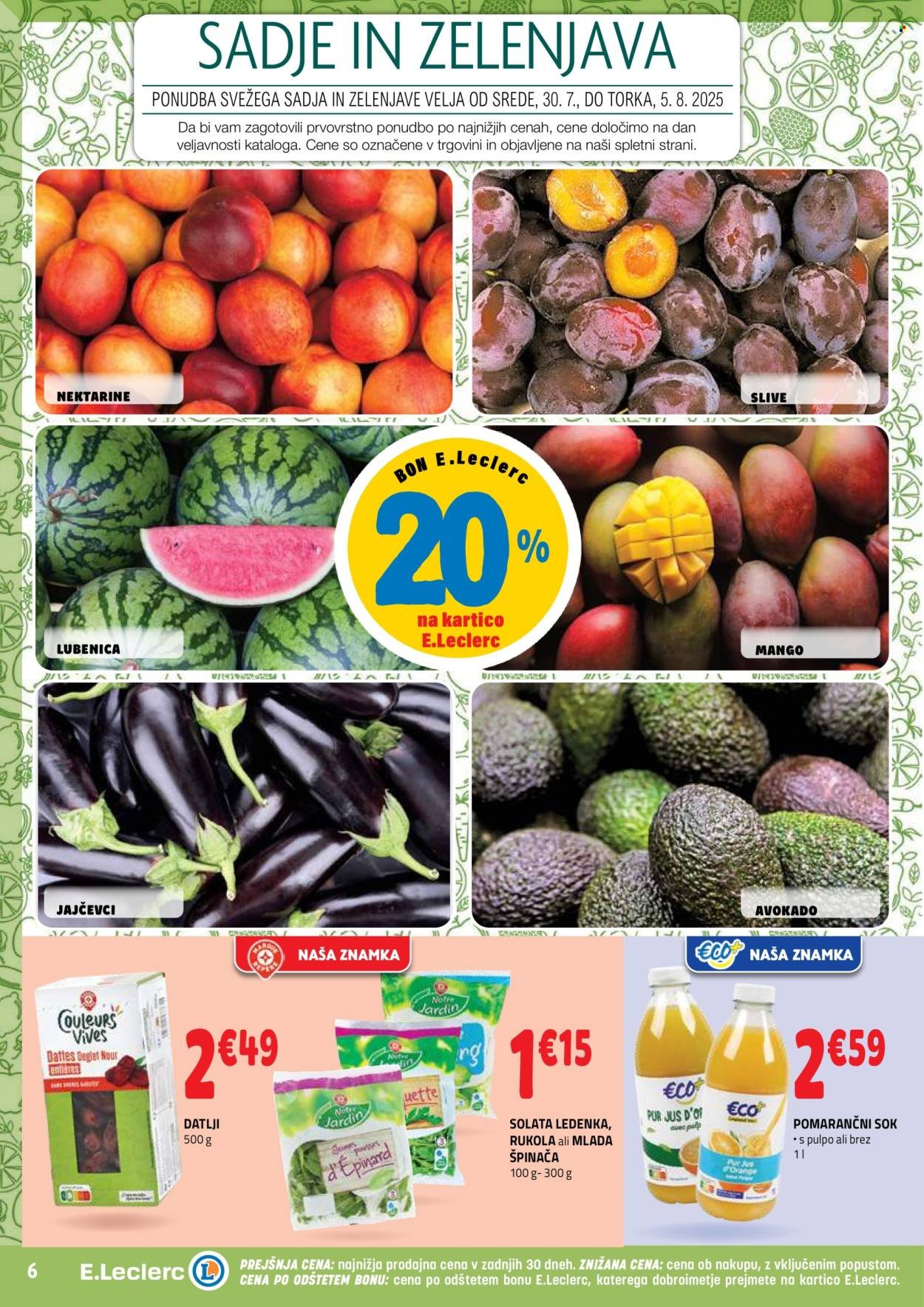 E.LECLERC katalog - Od srede, 30. 7. 2025 (2025-07-30 - 2025-08-09)