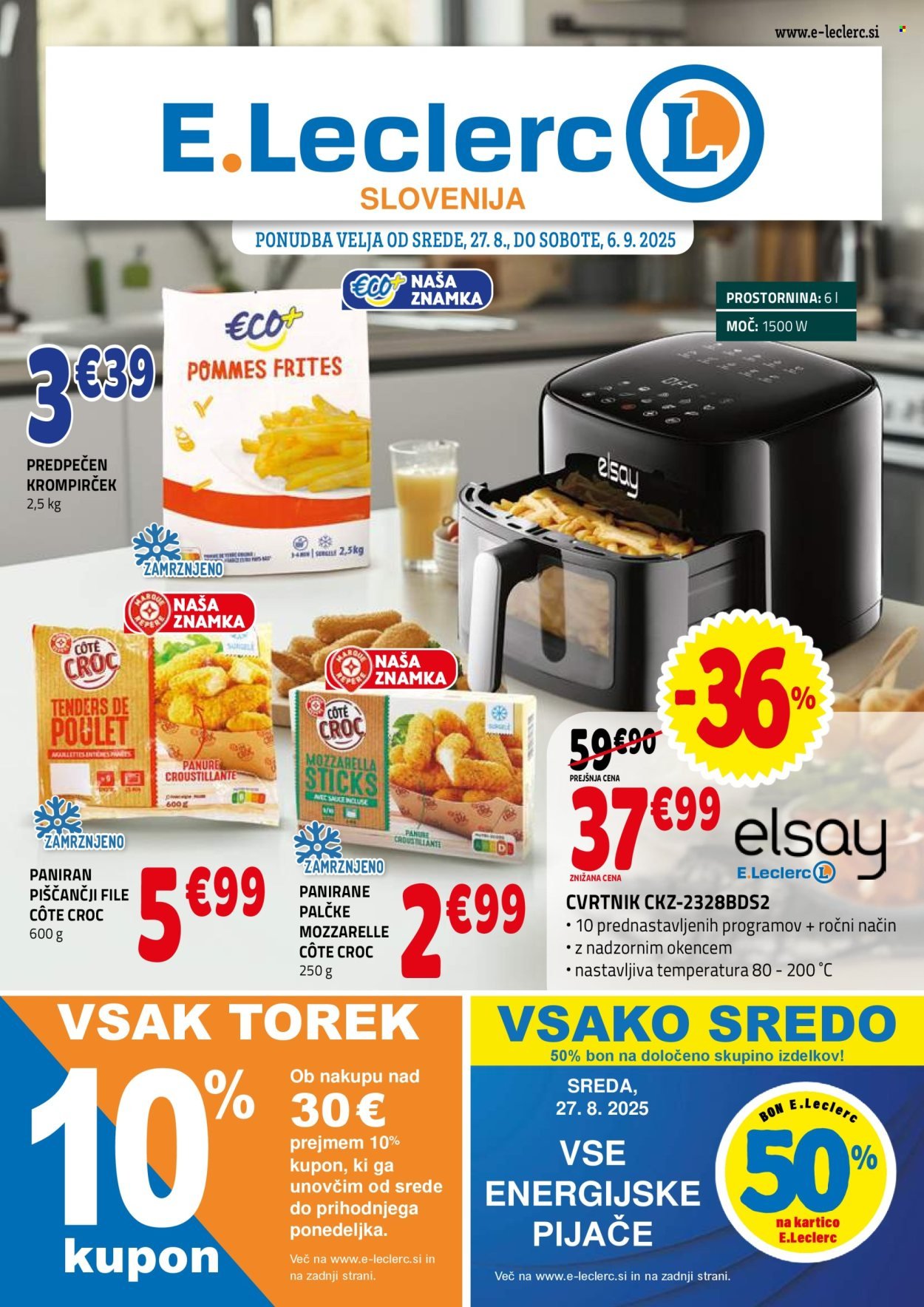 E.LECLERC katalog - Od srede, 27. 8. 2025 (2025-08-27 - 2025-09-06)