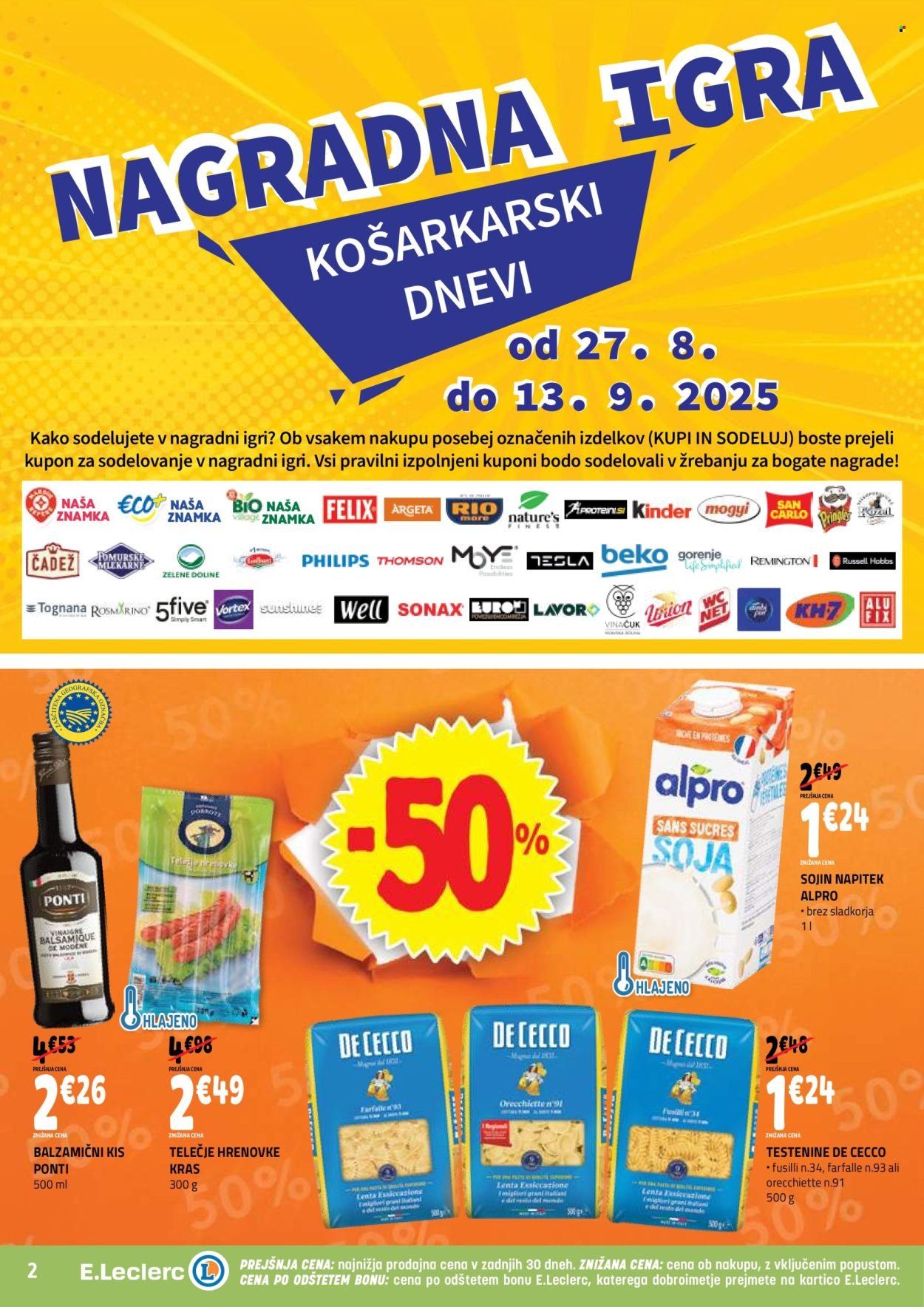 E.LECLERC katalog - Od srede, 27. 8. 2025 (2025-08-27 - 2025-09-06)
