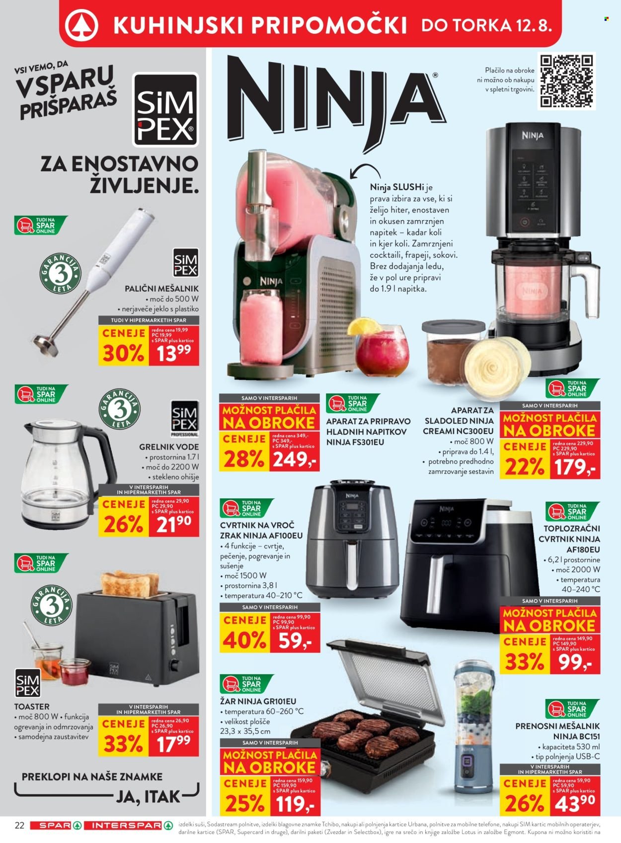 SPAR katalog - Od srede, 30. 7. 2025 (2025-07-30 - 2025-08-12)