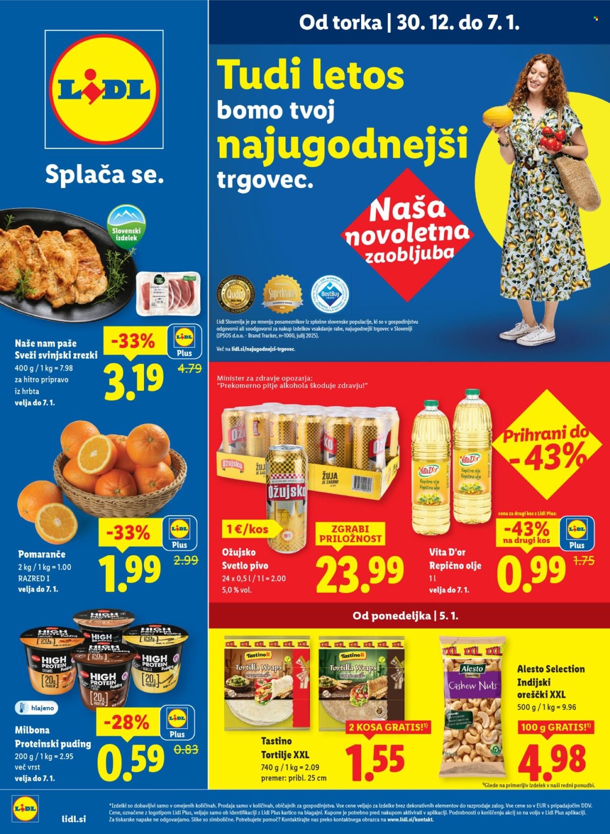 LIDL katalog - Od torka, 30. 12. 2025 (2025-12-30 - 2026-01-07)