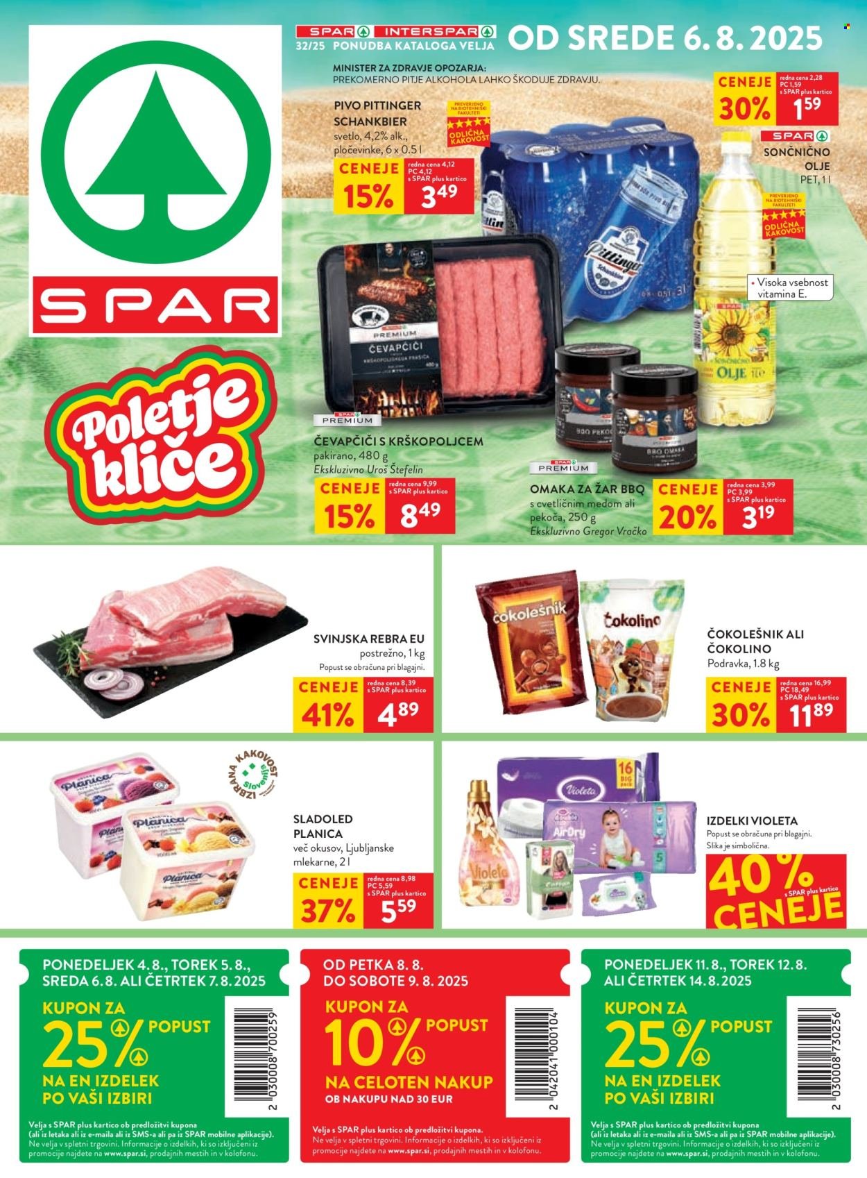 SPAR katalog - Od srede, 6. 8. 2025 (2025-08-06 - 2025-08-19)