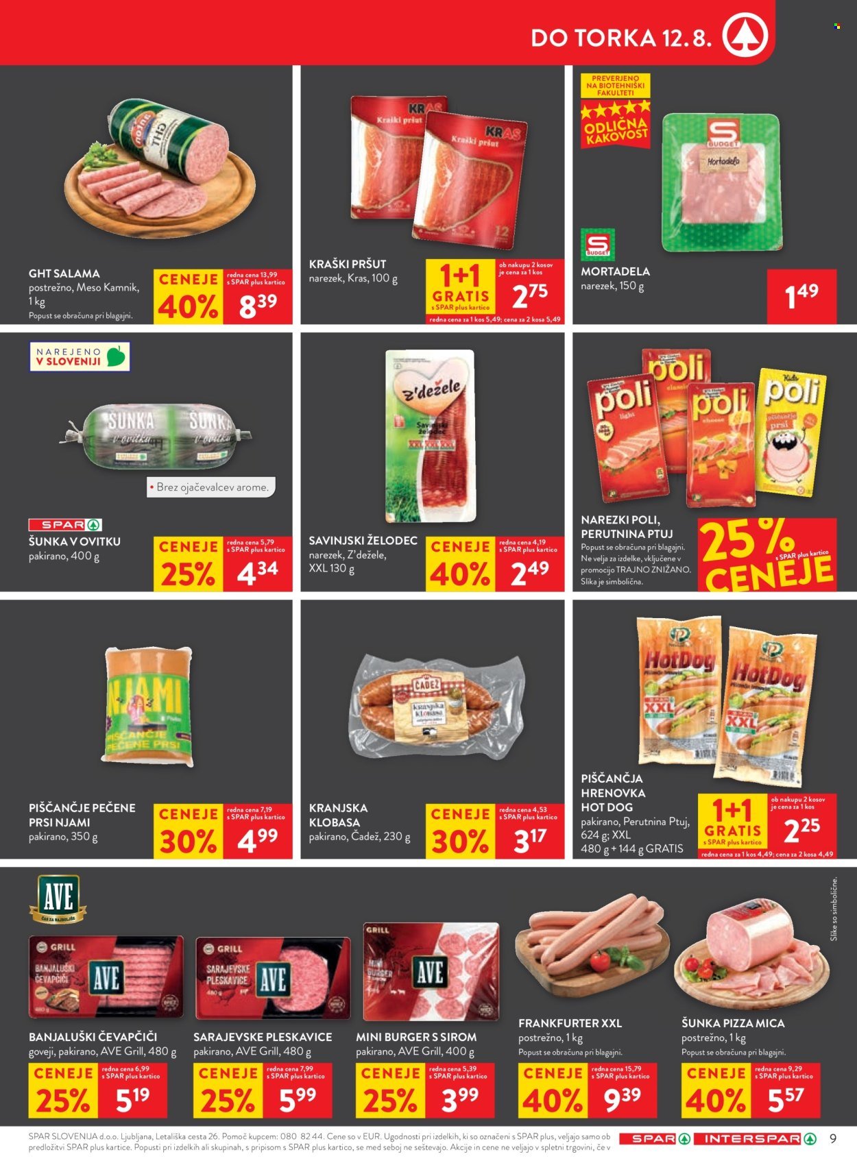 SPAR katalog - Od srede, 6. 8. 2025 (2025-08-06 - 2025-08-19)