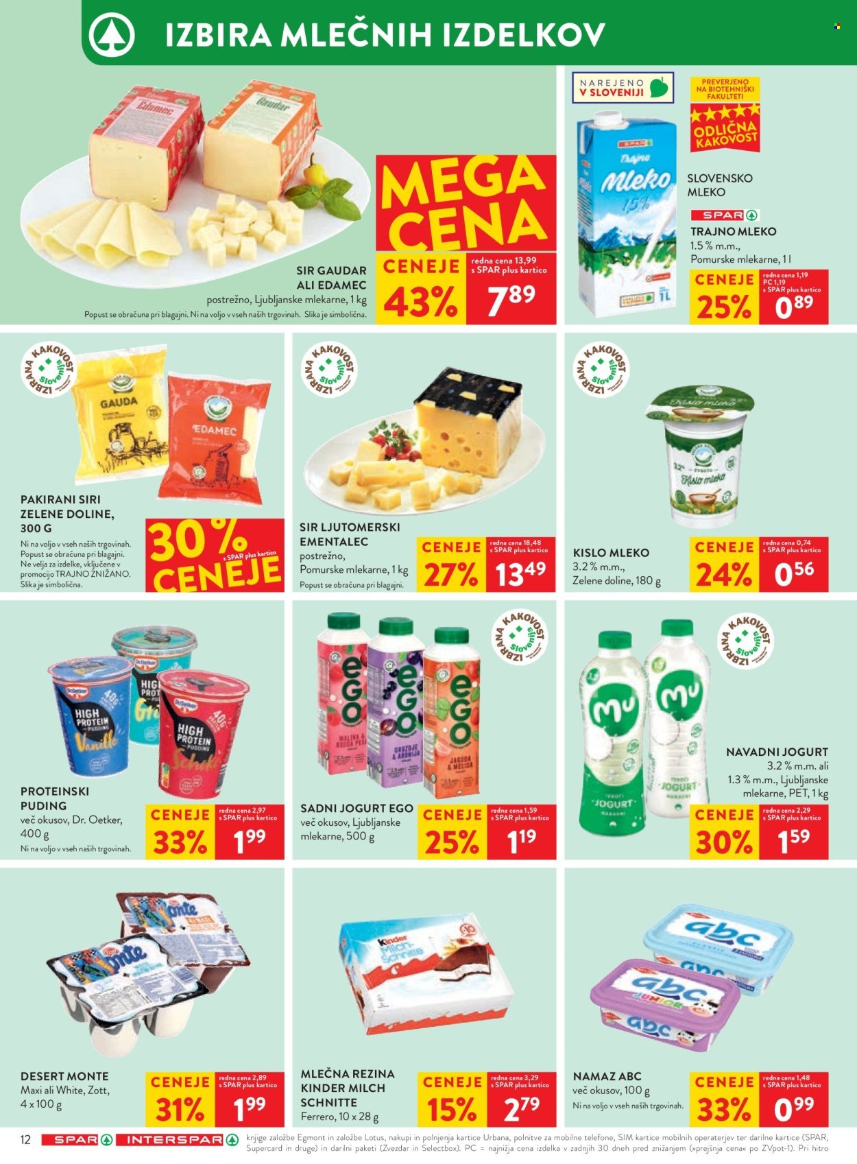 SPAR katalog - Od srede, 6. 8. 2025 (2025-08-06 - 2025-08-19)