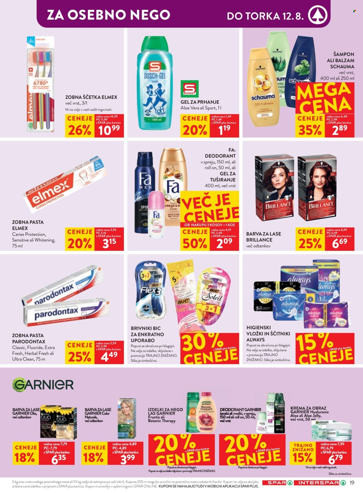 SPAR katalog - Od srede, 6. 8. 2025 (2025-08-06 - 2025-08-19)