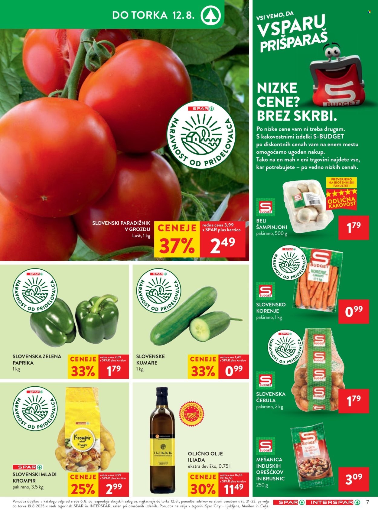 SPAR katalog - Od srede, 6. 8. 2025 (2025-08-06 - 2025-08-19)