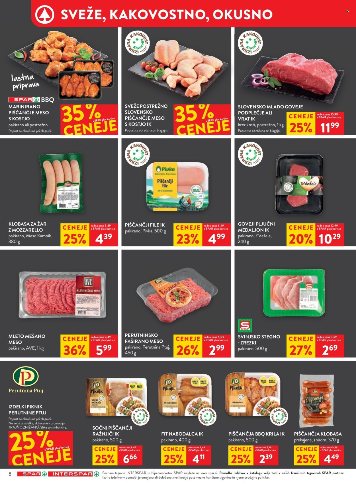 SPAR katalog - Od srede, 6. 8. 2025 (2025-08-06 - 2025-08-19)