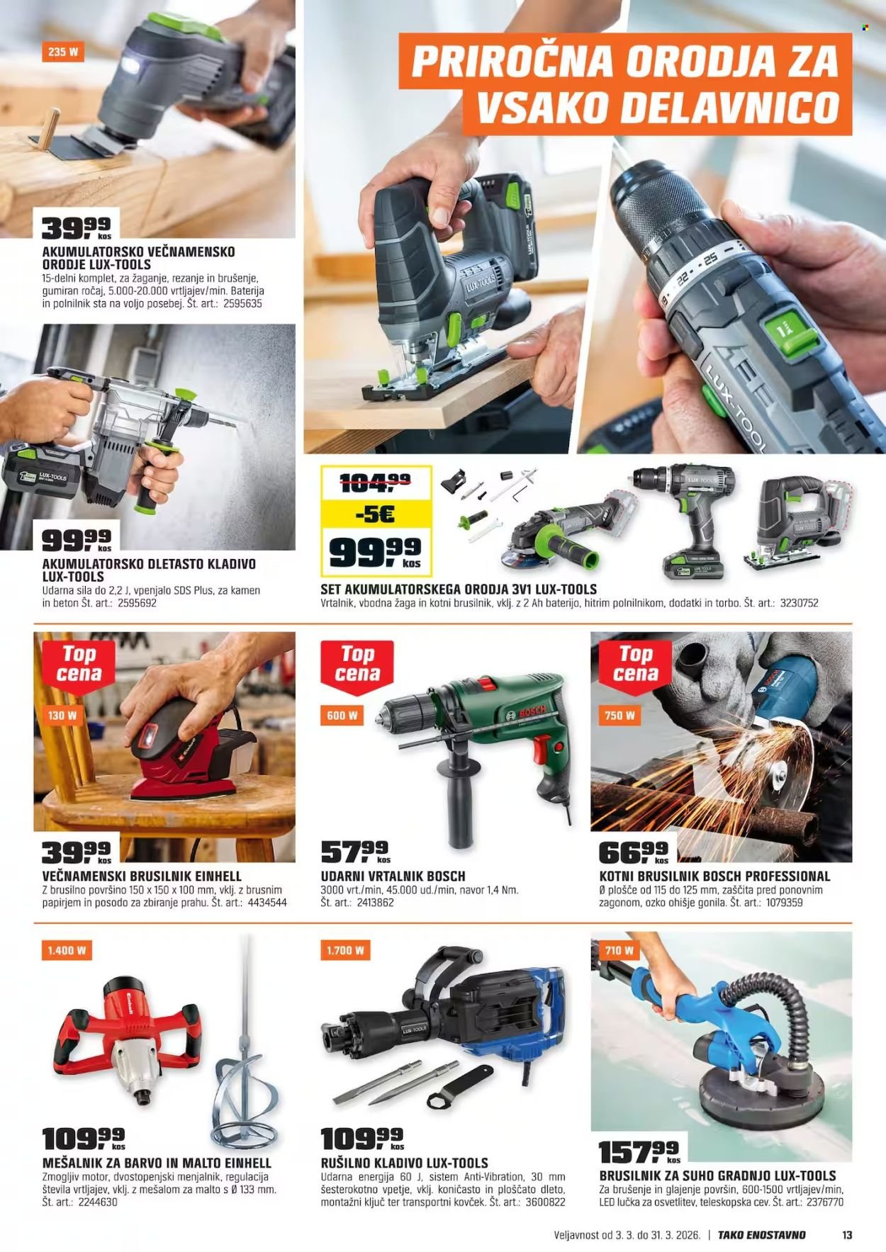 OBI katalog - Od torka, 3. 3. 2026 (2026-03-03 - 2026-03-31)