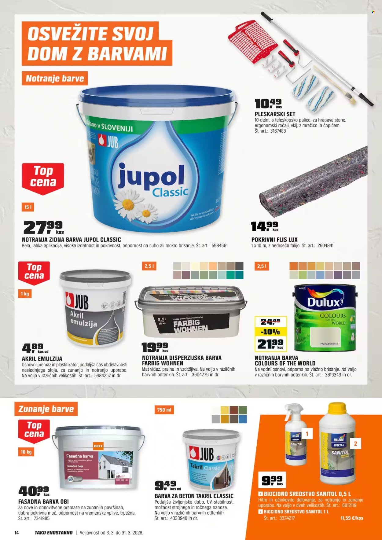 OBI katalog - Od torka, 3. 3. 2026 (2026-03-03 - 2026-03-31)