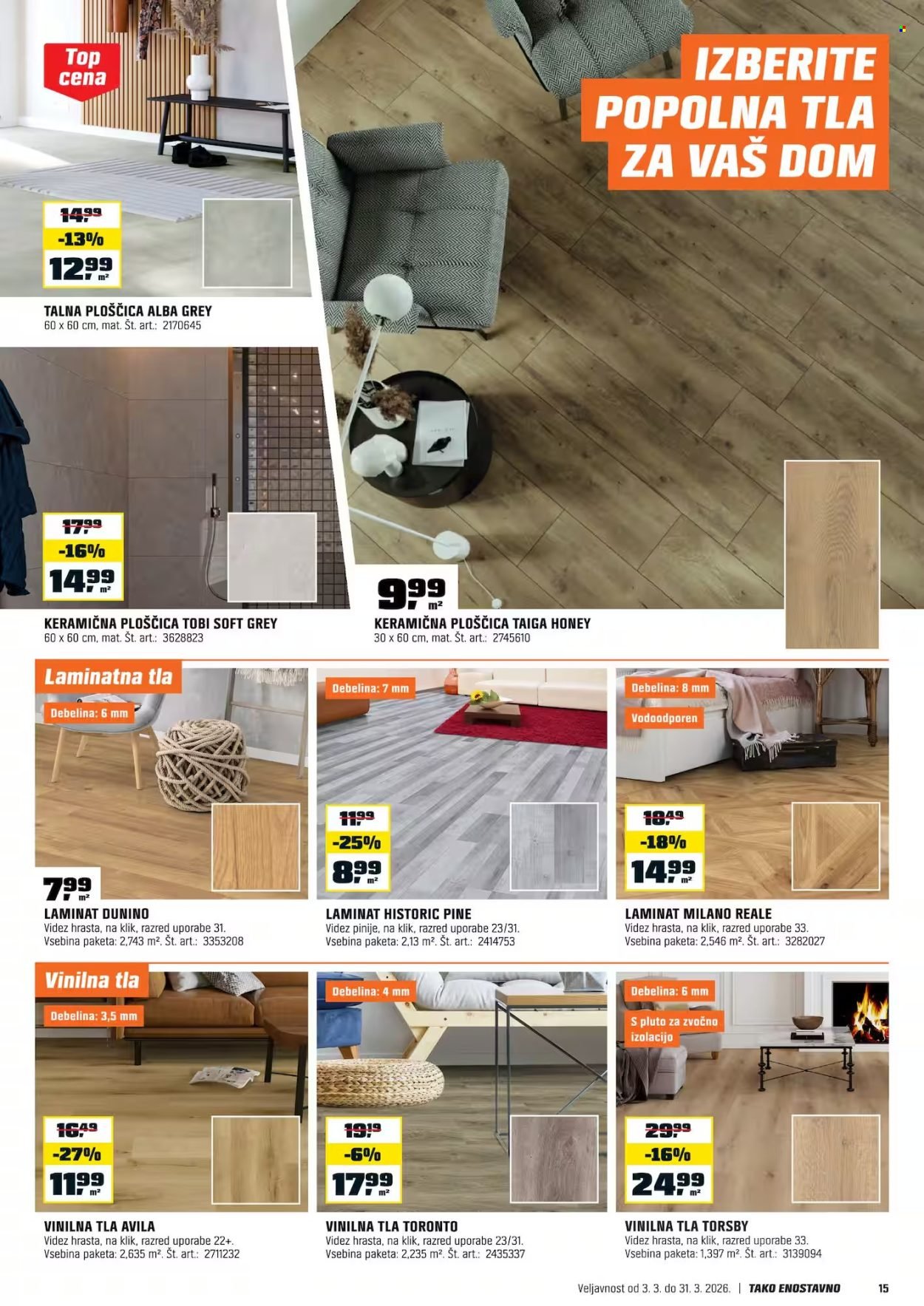 OBI katalog - Od torka, 3. 3. 2026 (2026-03-03 - 2026-03-31)