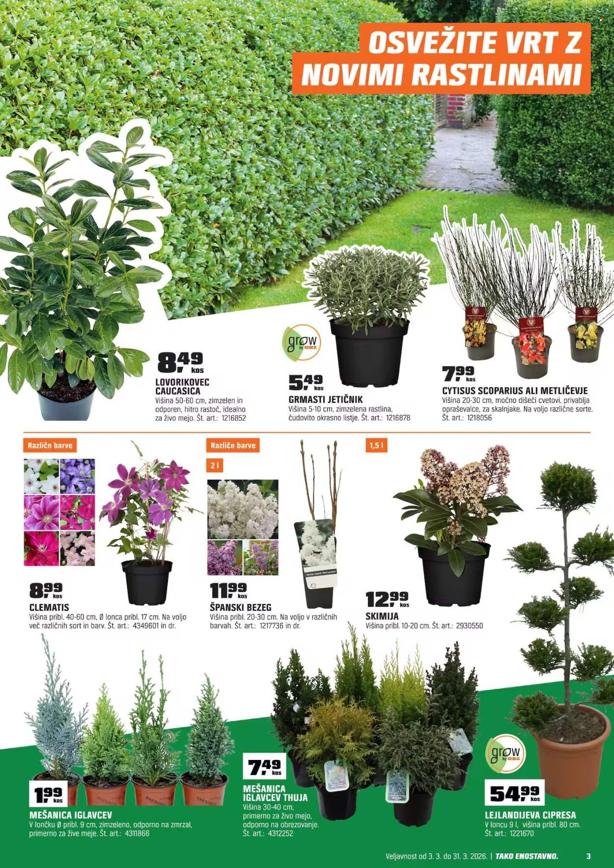 OBI katalog - Od torka, 3. 3. 2026 (2026-03-03 - 2026-03-31)