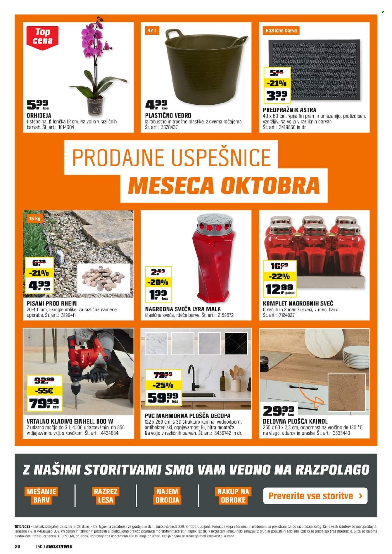 OBI katalog - Od srede, 1. 10. 2025 (2025-10-01 - 2025-10-31)