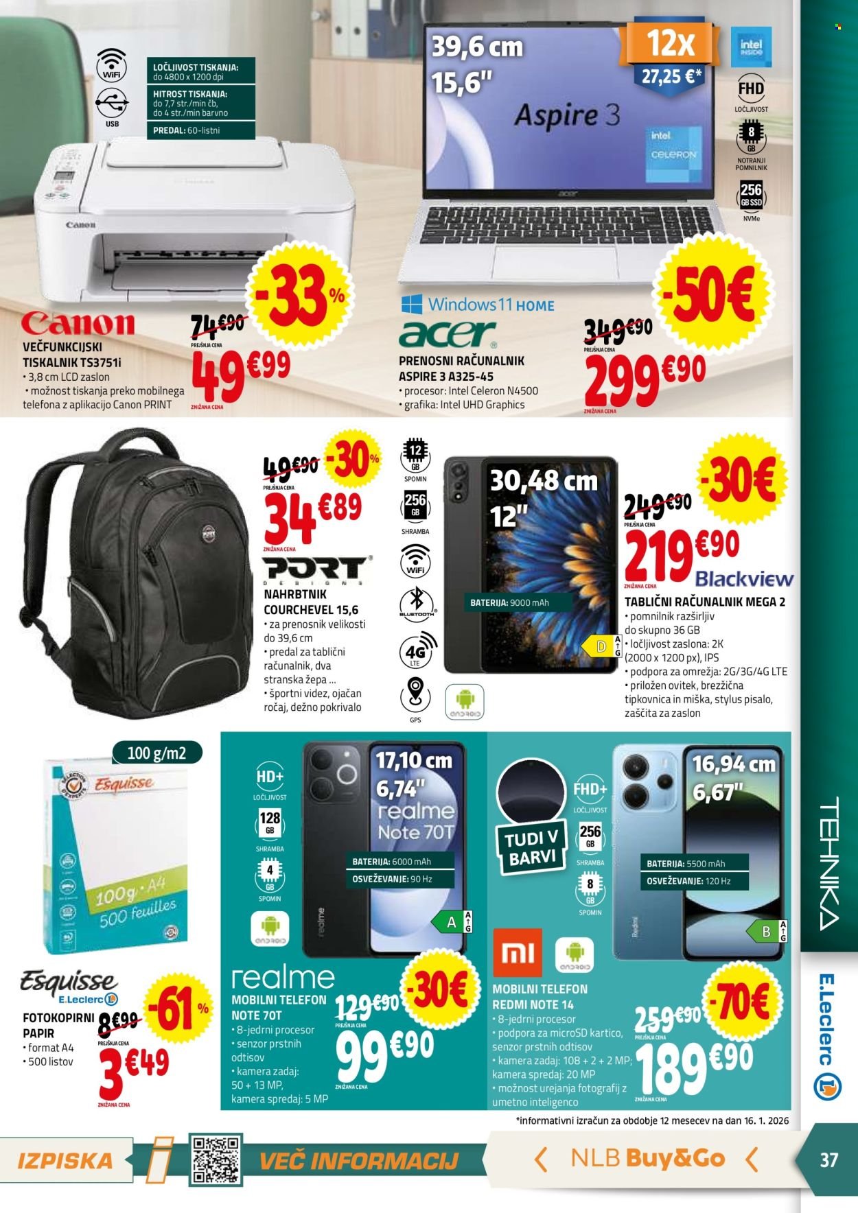 E.LECLERC katalog - Od srede, 28. 1. 2026 (2026-01-28 - 2026-02-07)