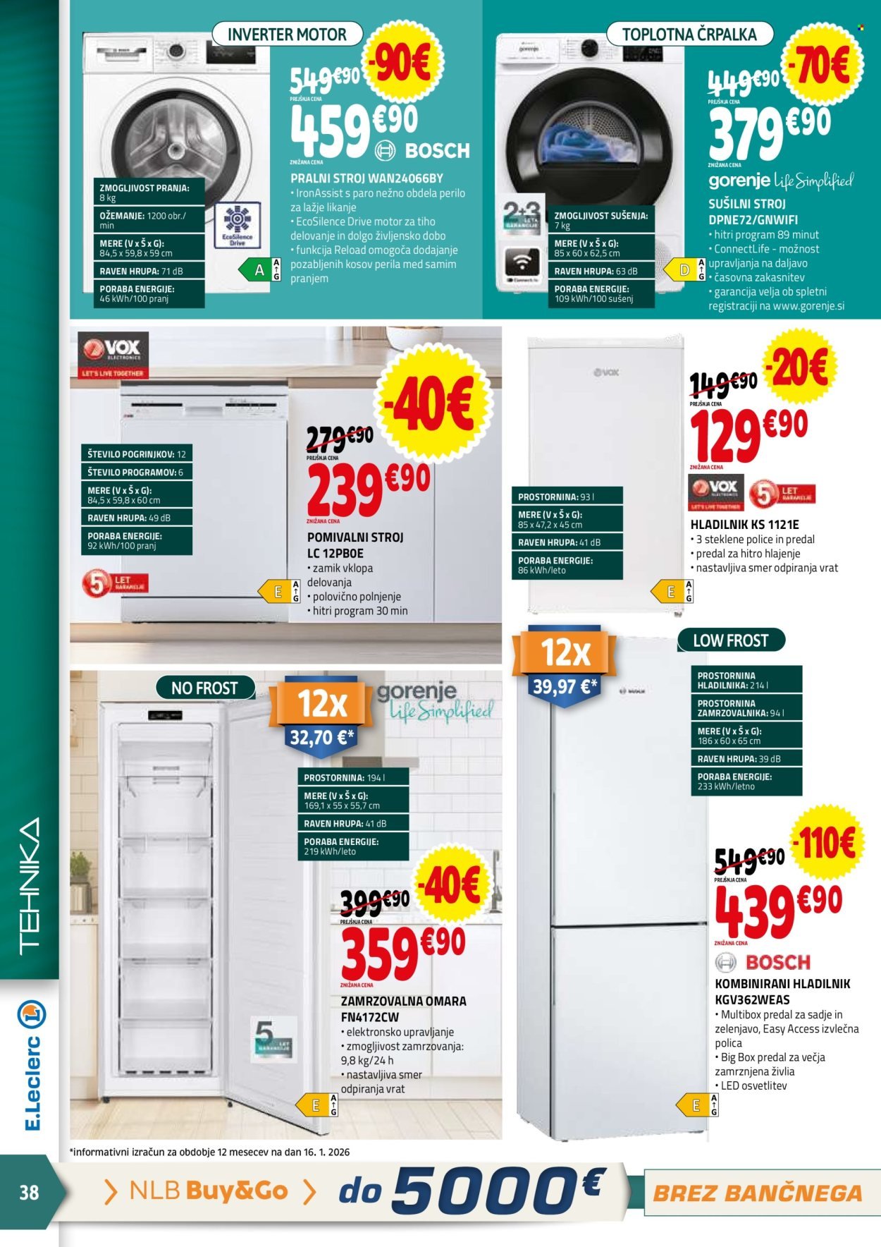 E.LECLERC katalog - Od srede, 28. 1. 2026 (2026-01-28 - 2026-02-07)