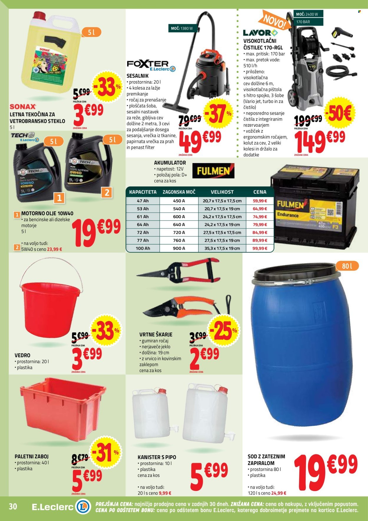 E.LECLERC katalog - Od srede, 6. 8. 2025 (2025-08-06 - 2025-08-16)