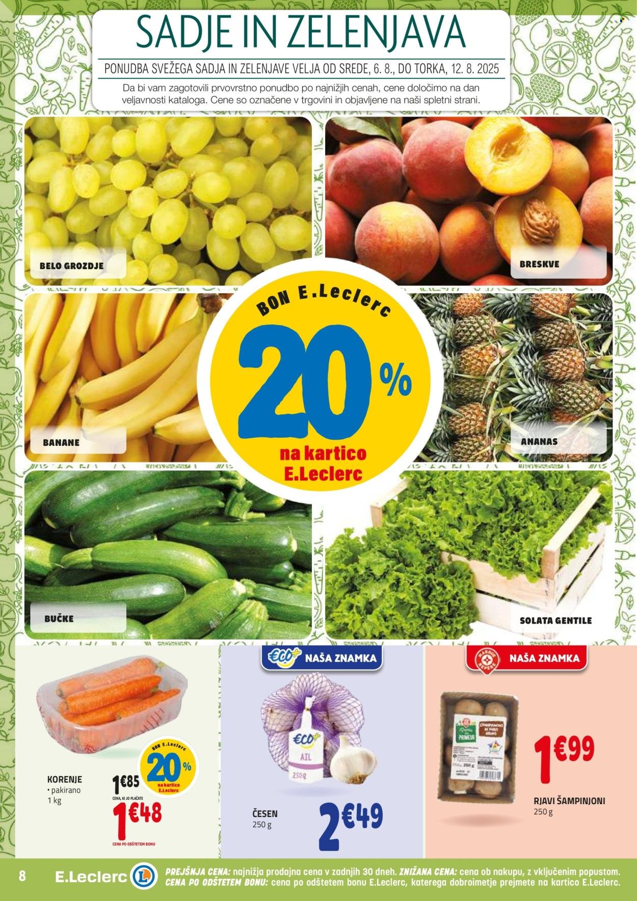 E.LECLERC katalog - Od srede, 6. 8. 2025 (2025-08-06 - 2025-08-16)