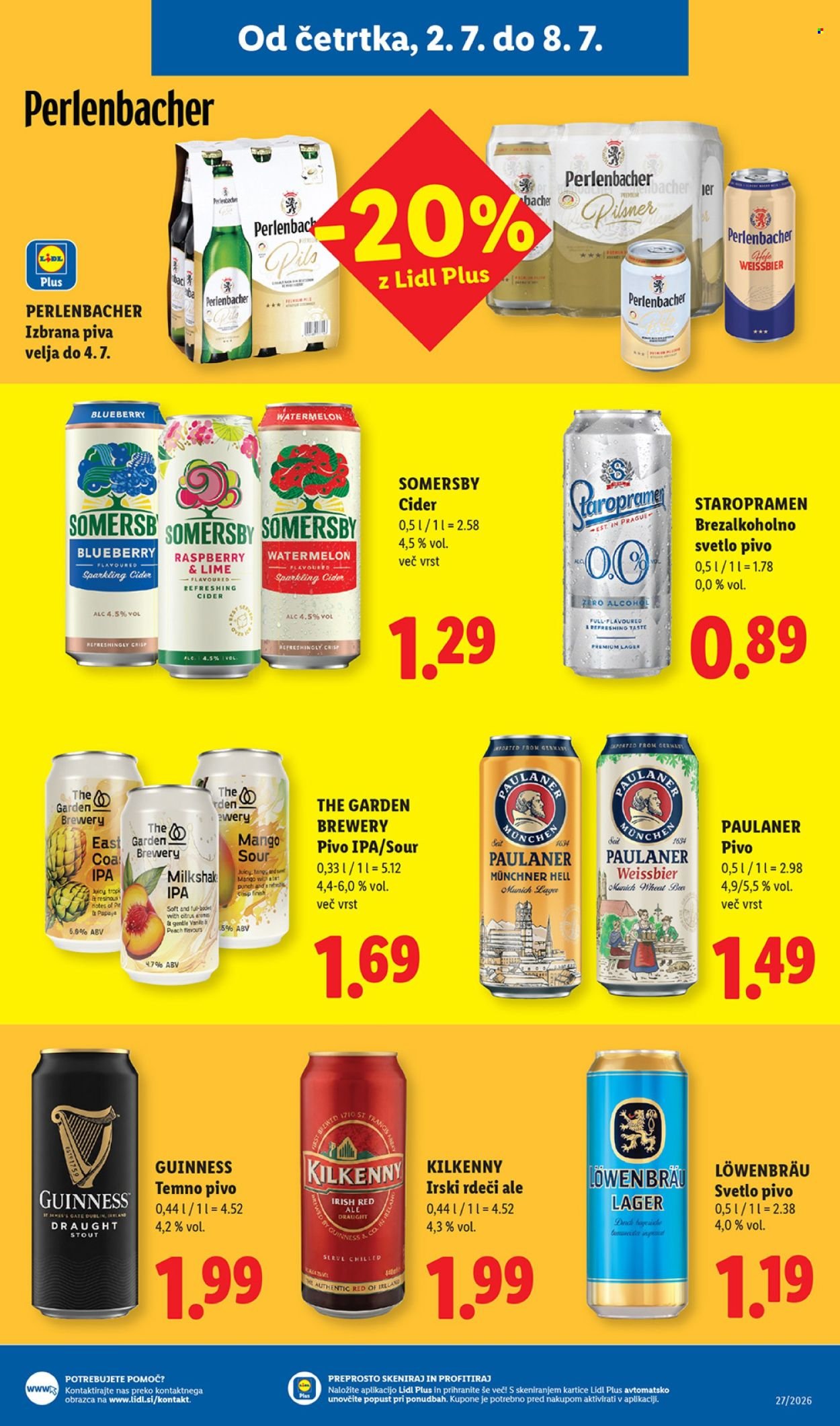 LIDL katalog - Od četrtka, 2. 7. 2026