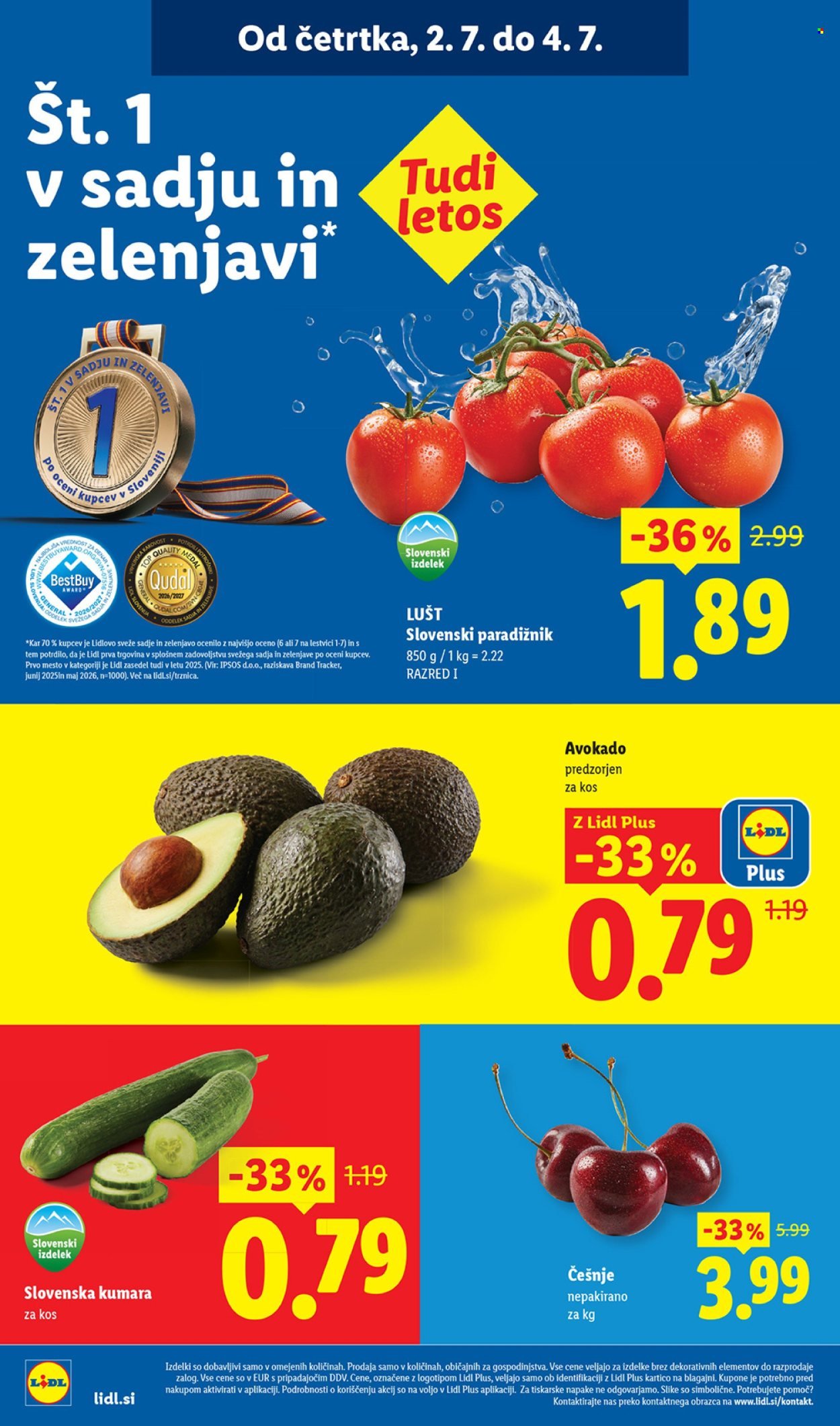 LIDL katalog - Od četrtka, 2. 7. 2026