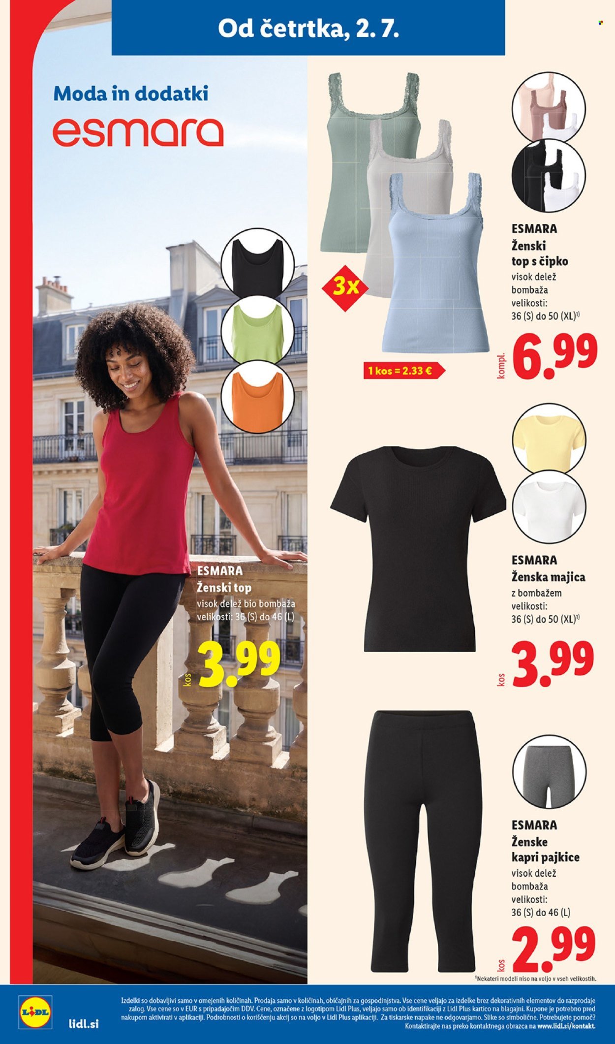LIDL katalog - Od četrtka, 2. 7. 2026