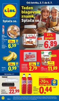 LIDL katalog - Od četrtka, 2. 7. 2026