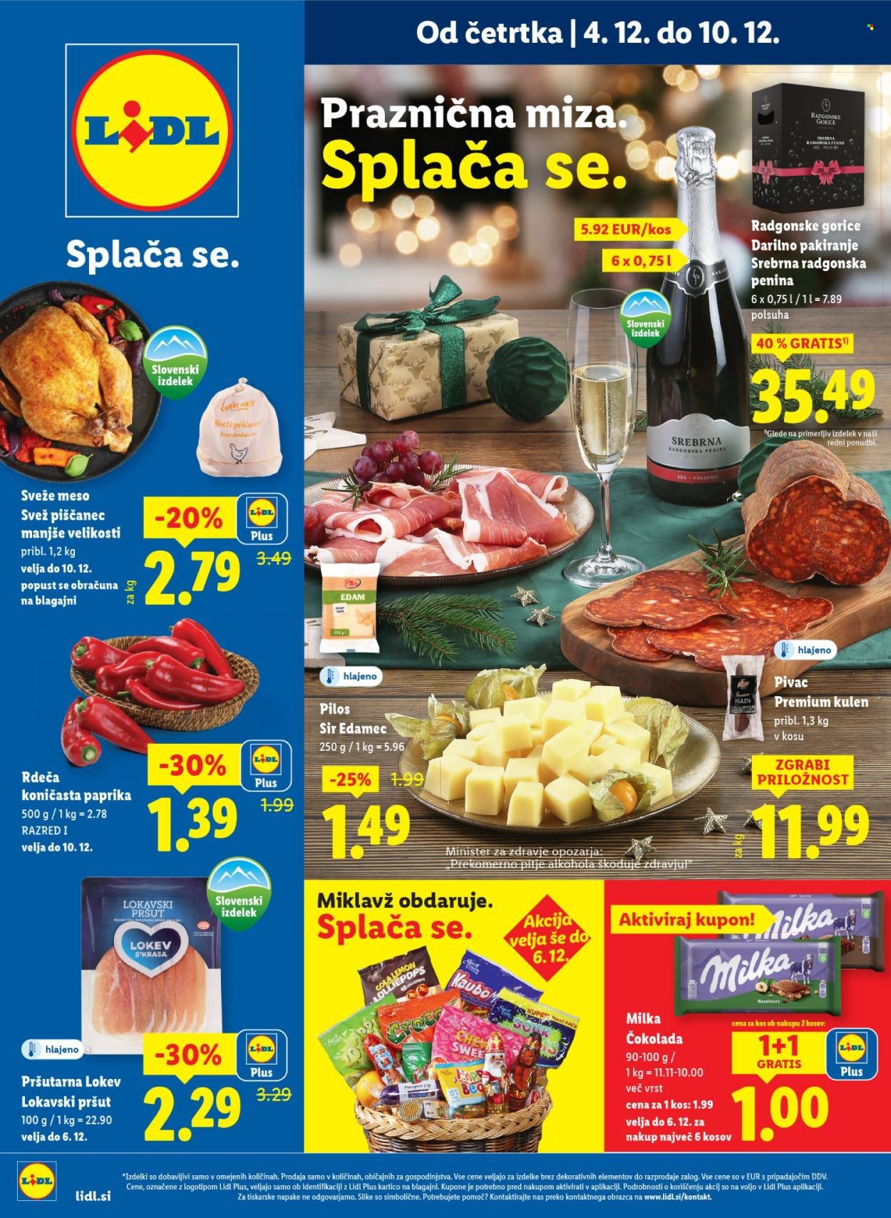 LIDL katalog - Od četrtka, 4. 12. 2025 (2025-12-04 - 2025-12-10)