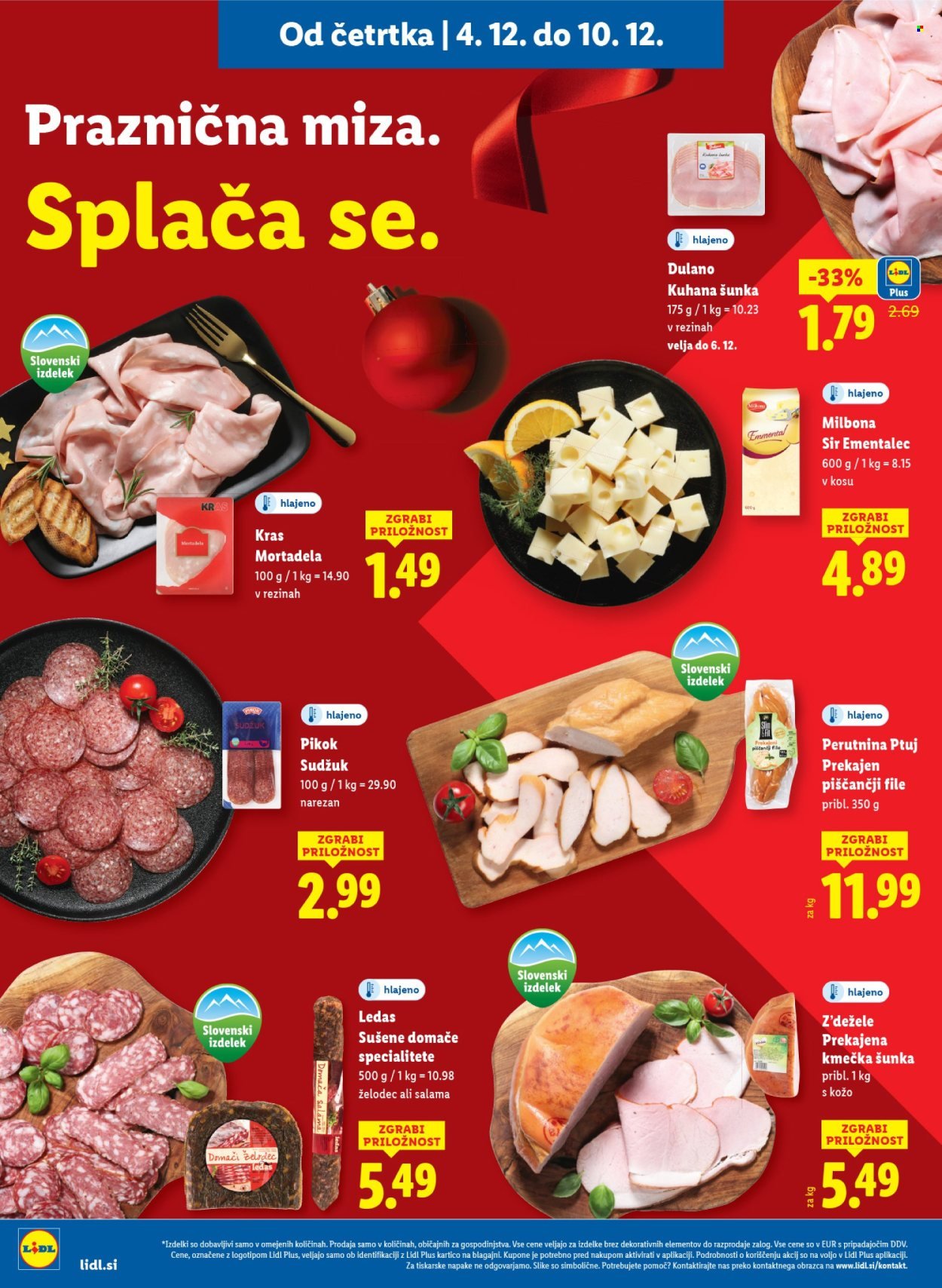 LIDL katalog - Od četrtka, 4. 12. 2025 (2025-12-04 - 2025-12-10)