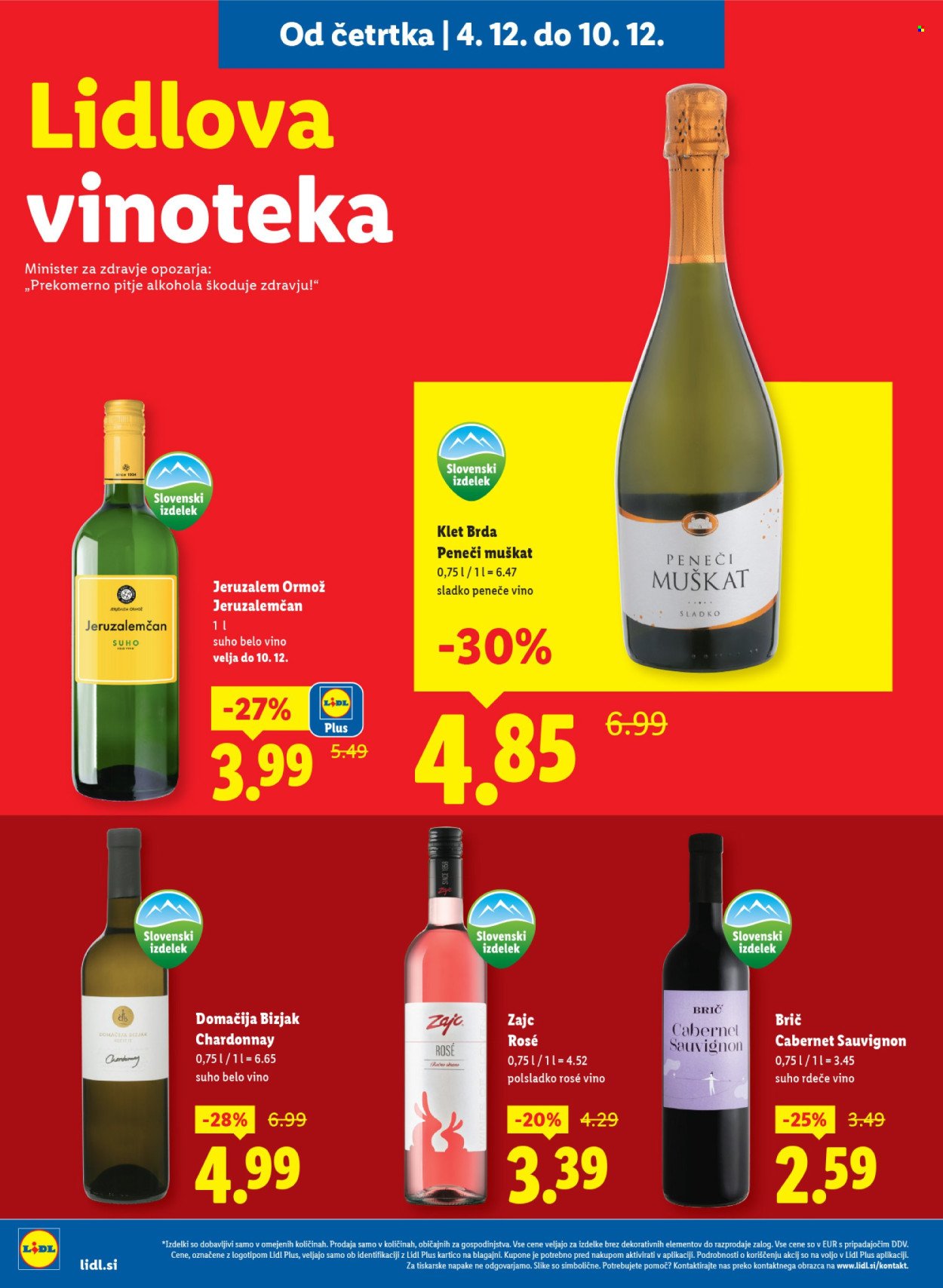 LIDL katalog - Od četrtka, 4. 12. 2025 (2025-12-04 - 2025-12-10)