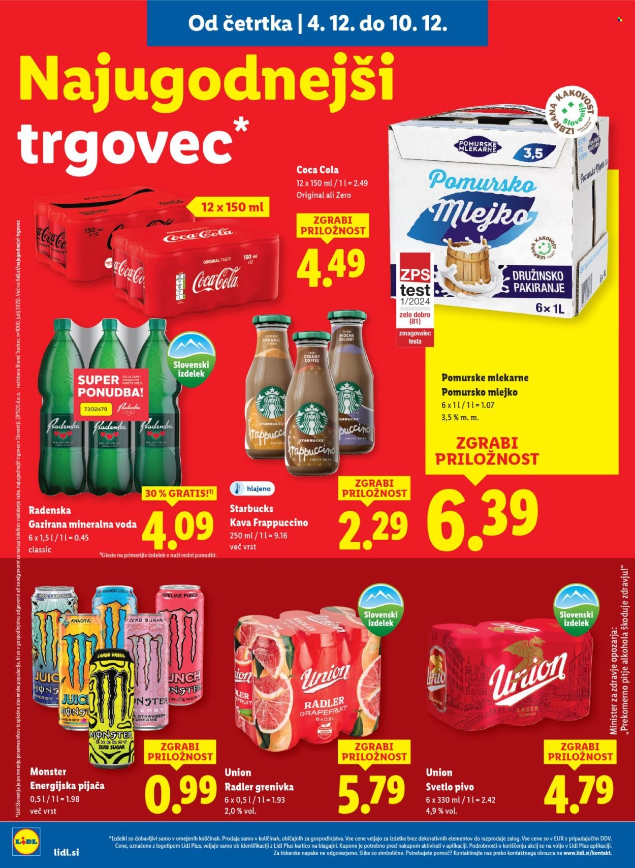 LIDL katalog - Od četrtka, 4. 12. 2025 (2025-12-04 - 2025-12-10)