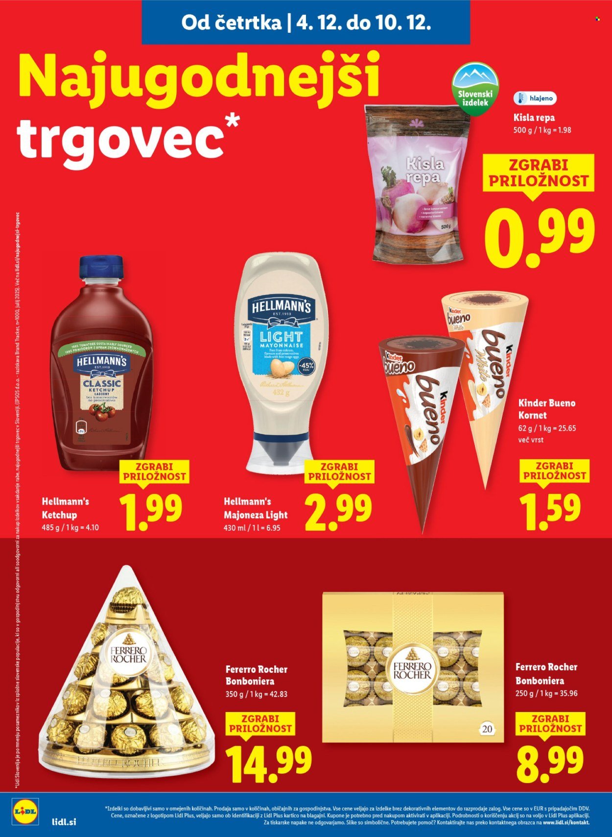 LIDL katalog - Od četrtka, 4. 12. 2025 (2025-12-04 - 2025-12-10)