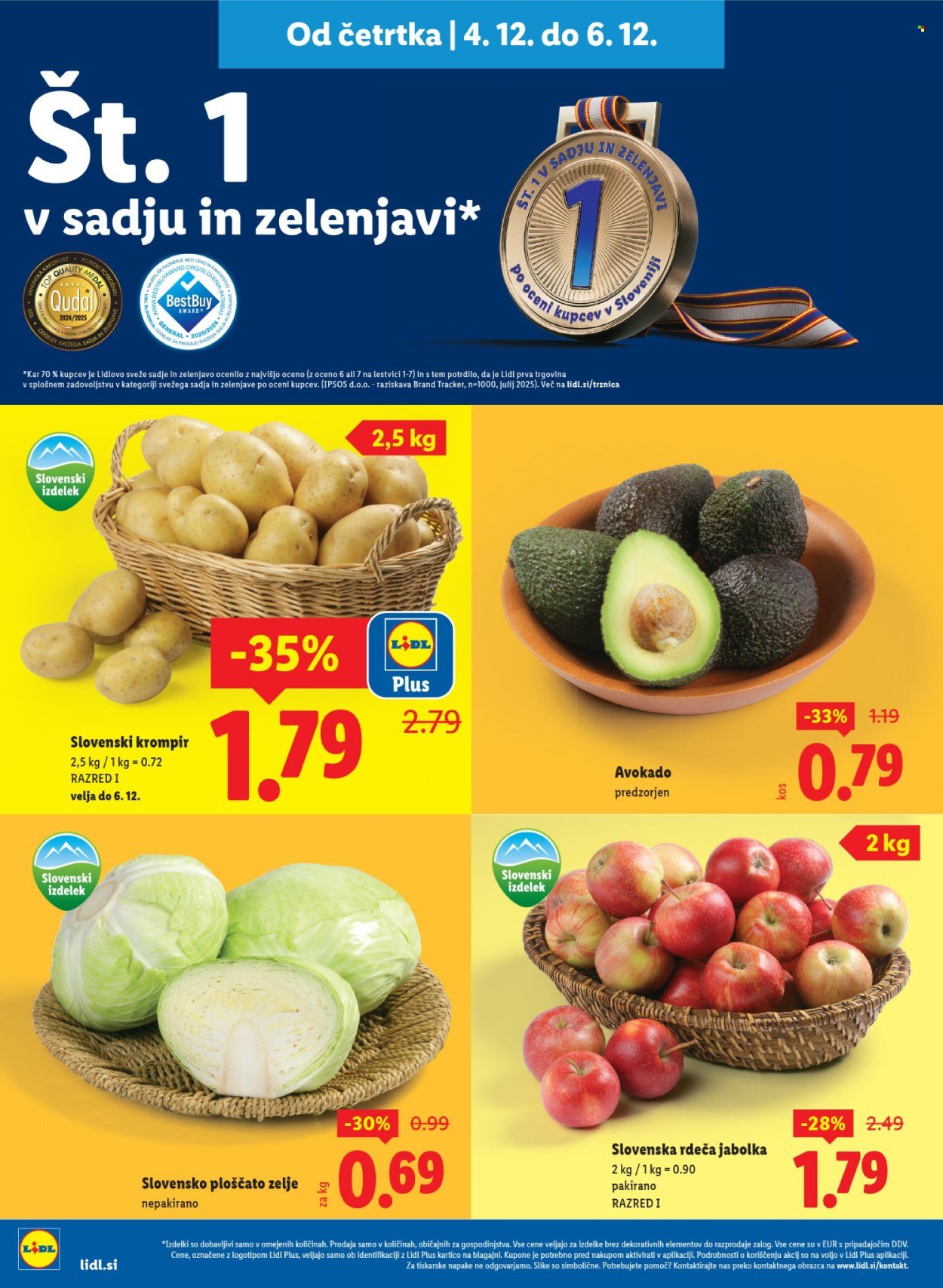 LIDL katalog - Od četrtka, 4. 12. 2025 (2025-12-04 - 2025-12-10)