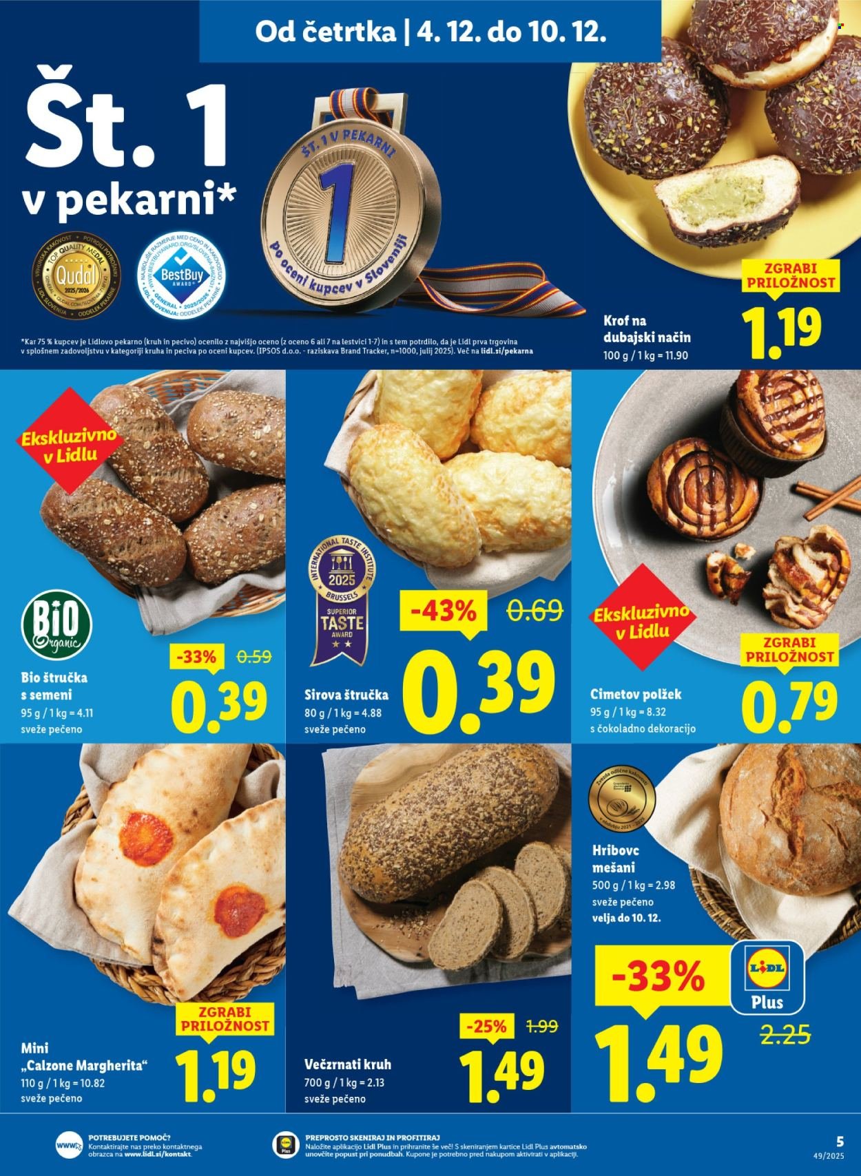 LIDL katalog - Od četrtka, 4. 12. 2025 (2025-12-04 - 2025-12-10)