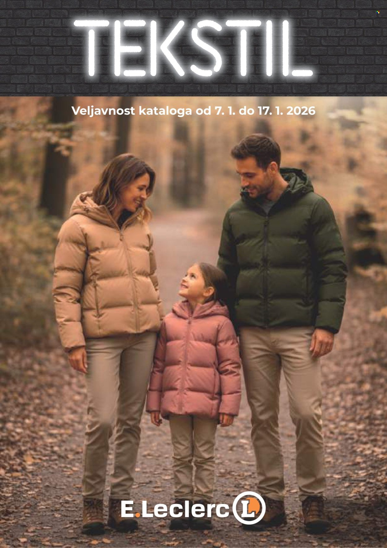 E.LECLERC katalog - Katalog E.Leclerc Tekstil (2026-01-07 - 2026-01-17)
