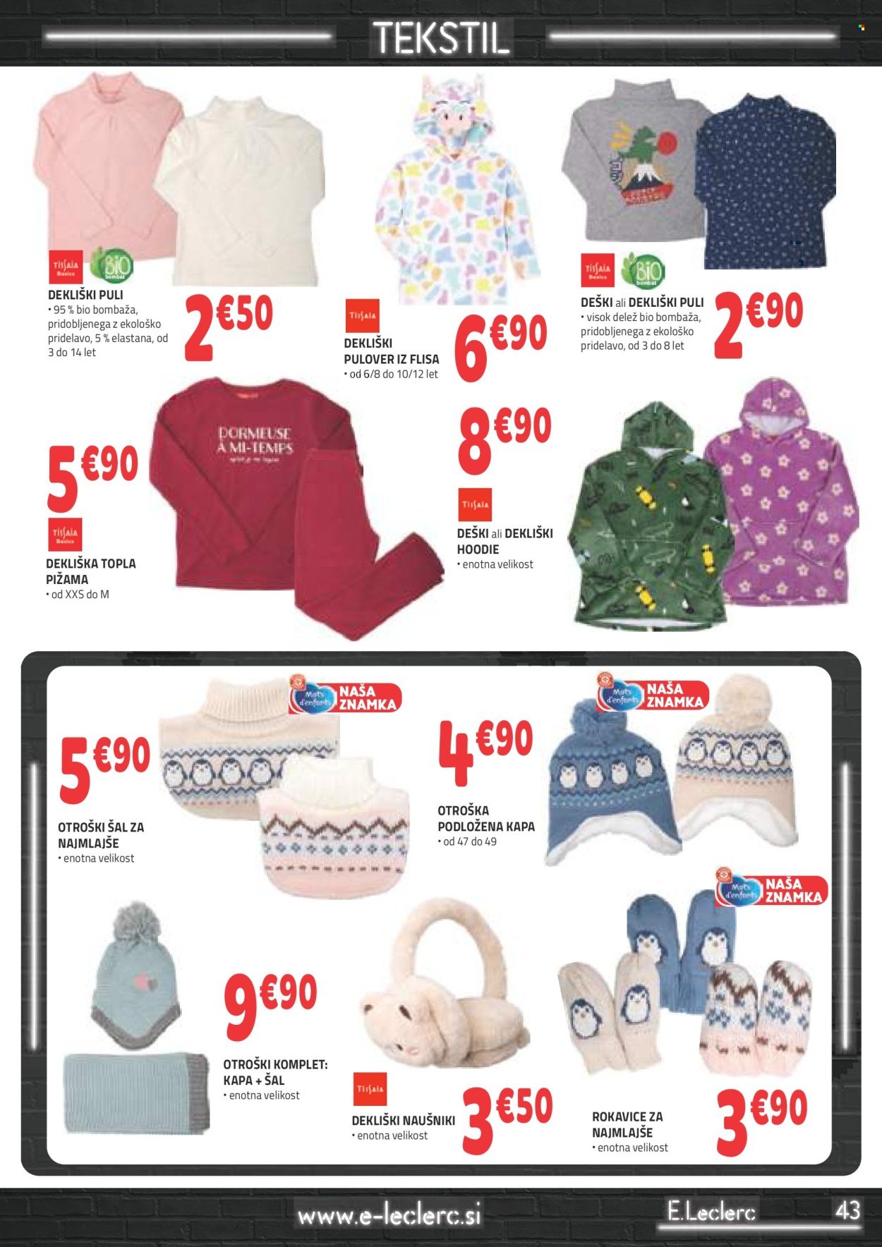 E.LECLERC katalog - Katalog E.Leclerc Tekstil (2026-01-07 - 2026-01-17)