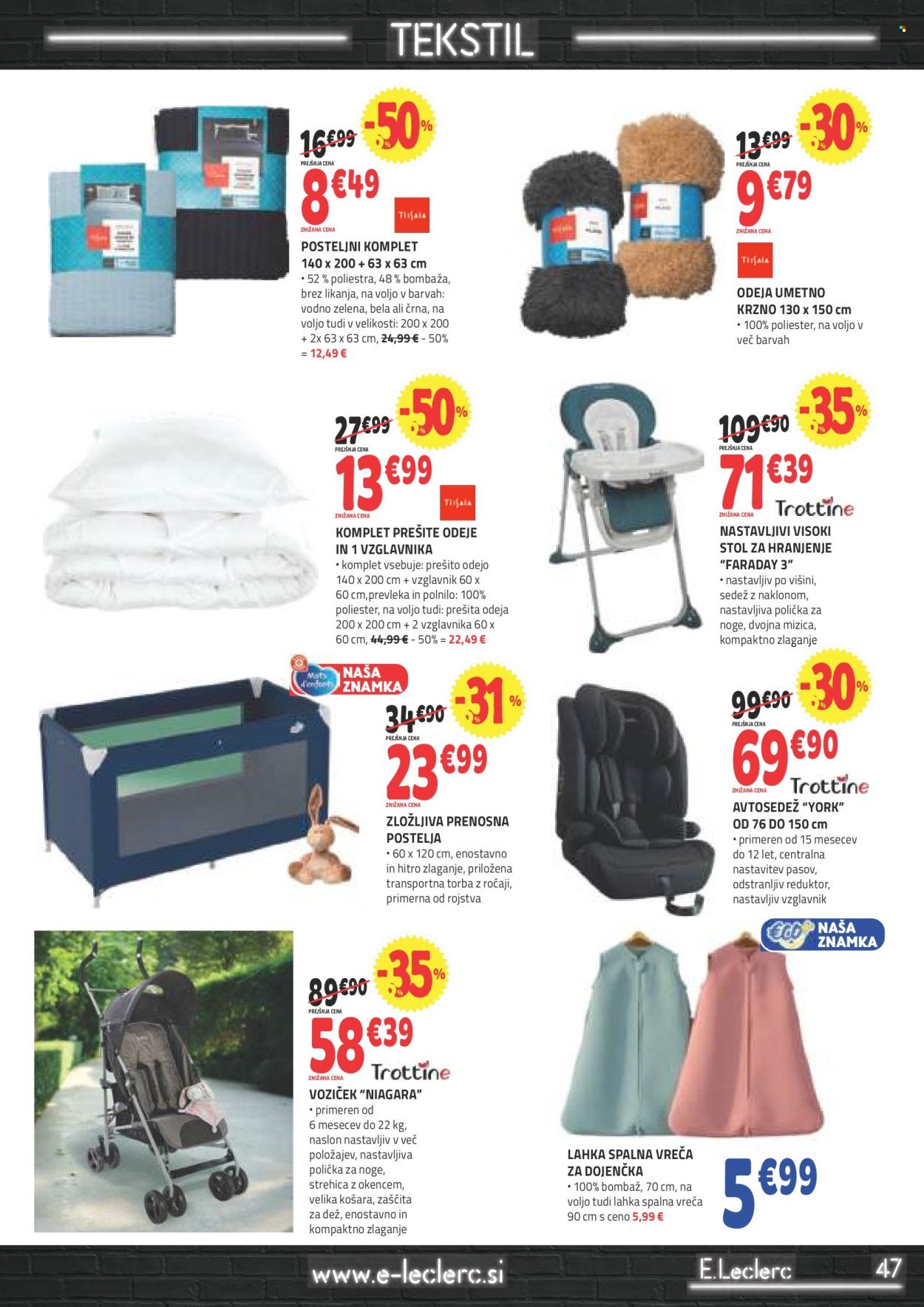 E.LECLERC katalog - Katalog E.Leclerc Tekstil (2026-01-07 - 2026-01-17)