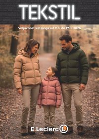 E.LECLERC katalog - Katalog E.Leclerc Tekstil (2026-01-07 - 2026-01-17)