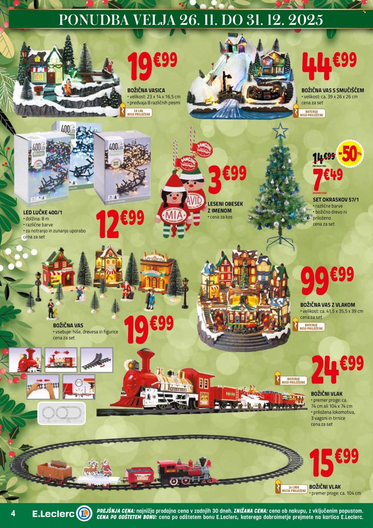 E.LECLERC katalog - Od srede, 26. 11. 2025 (2025-11-26 - 2025-12-06)