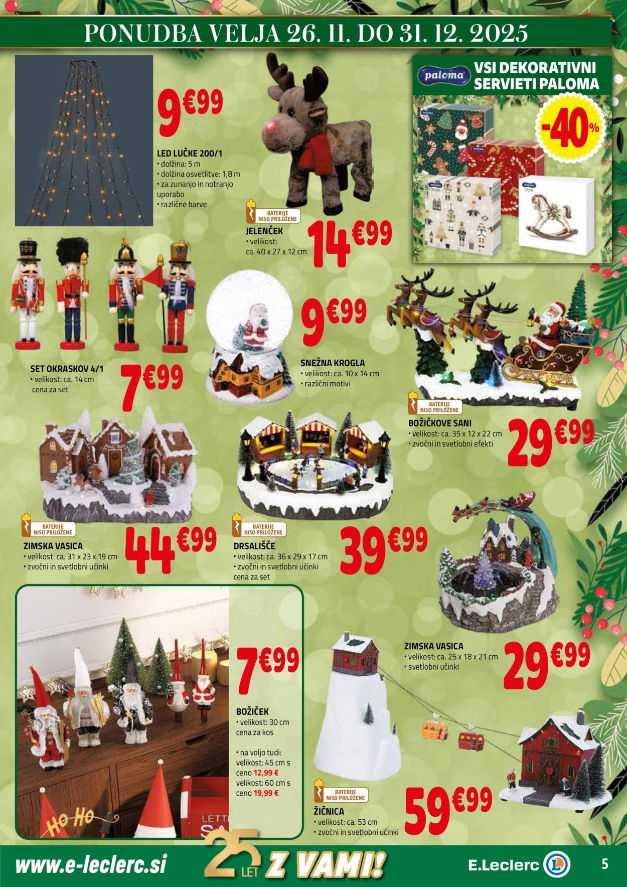 E.LECLERC katalog - Od srede, 26. 11. 2025 (2025-11-26 - 2025-12-06)