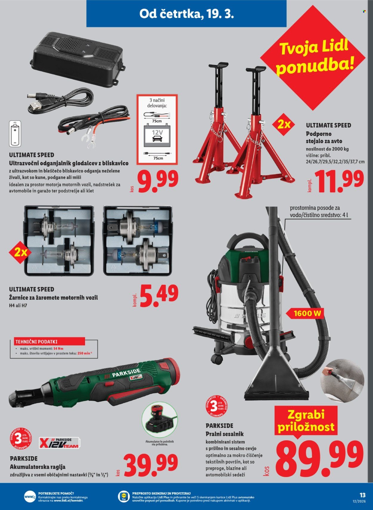 LIDL katalog - Od četrtka, 19. 3. 2026 (2026-03-19 - 2026-03-25)