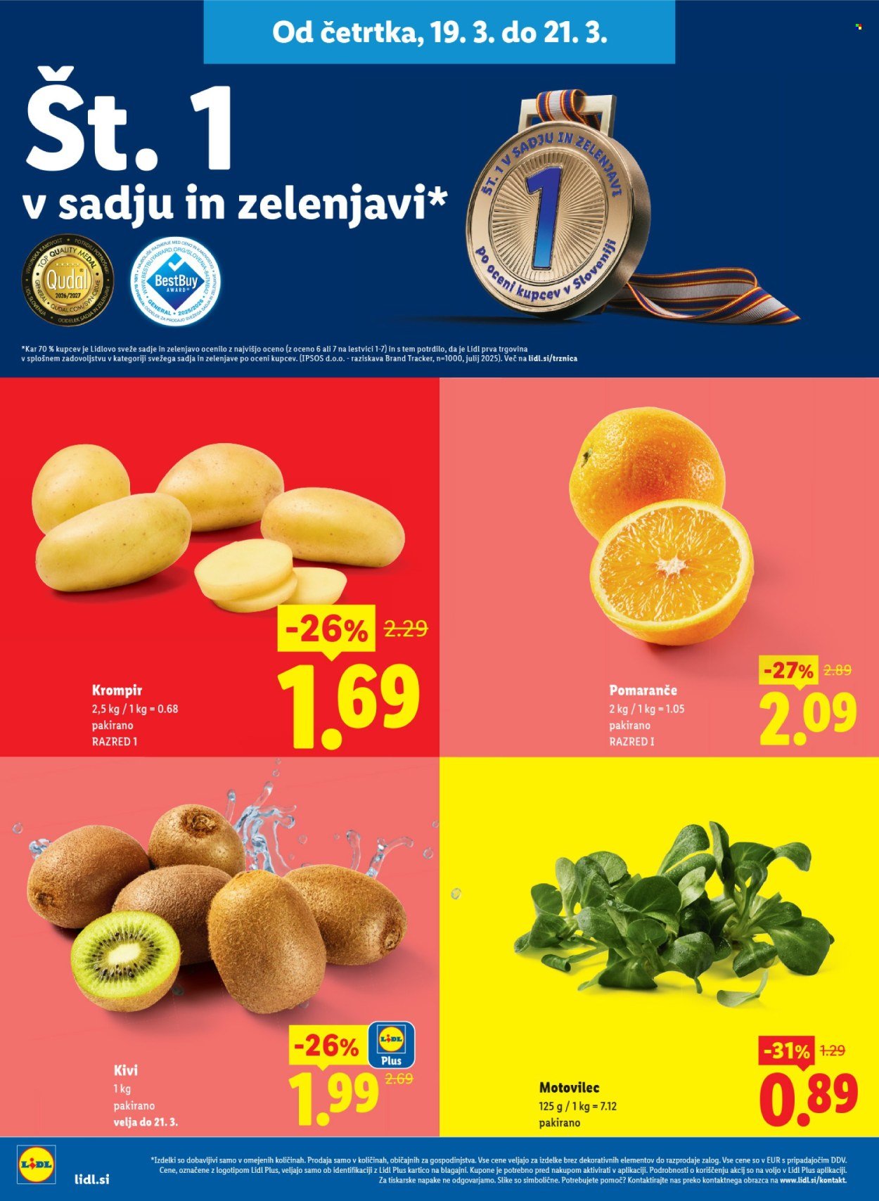 LIDL katalog - Od četrtka, 19. 3. 2026 (2026-03-19 - 2026-03-25)