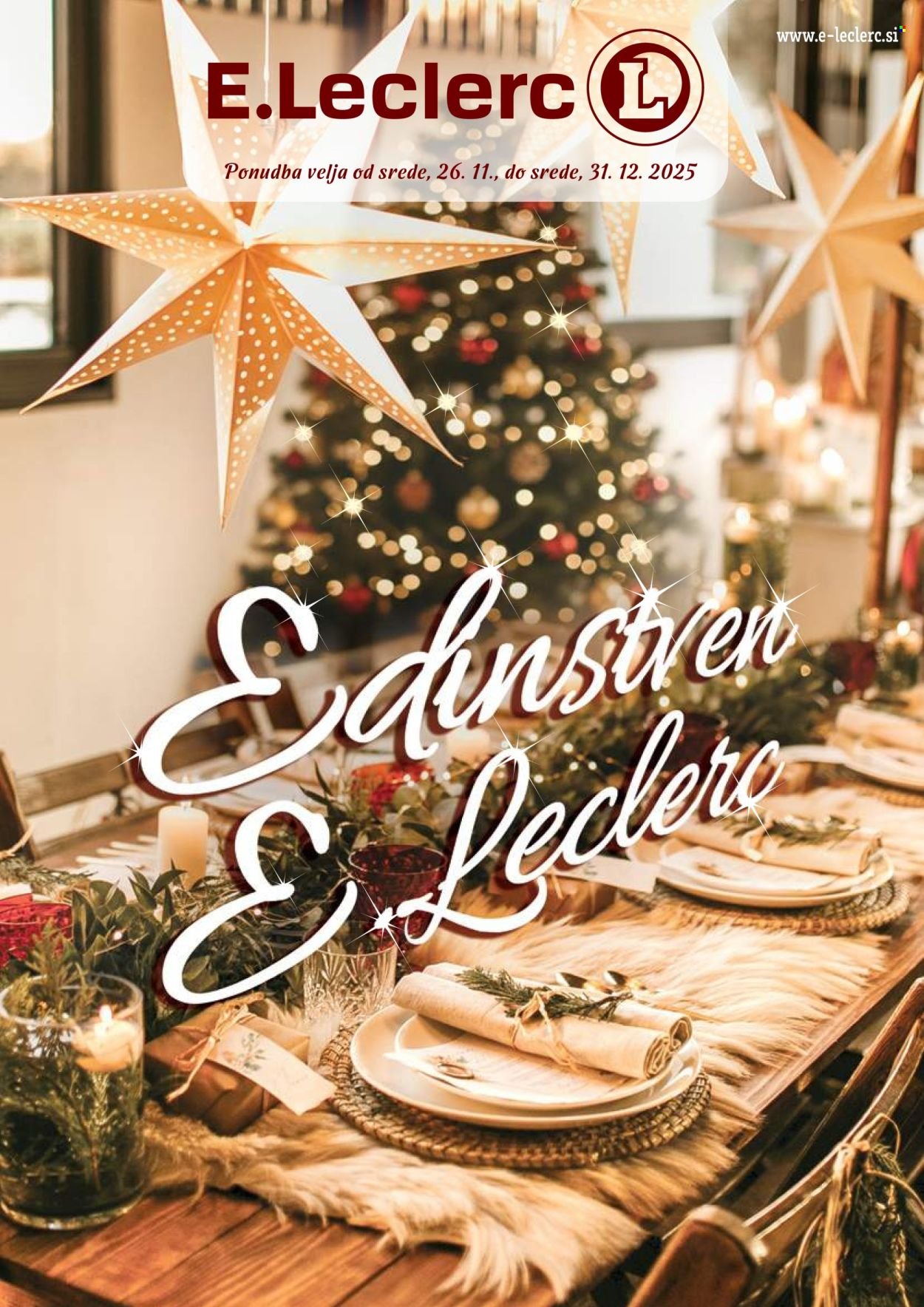 E.LECLERC katalog - Katalog E.Leclerc Darila (2025-11-26 - 2025-12-31)