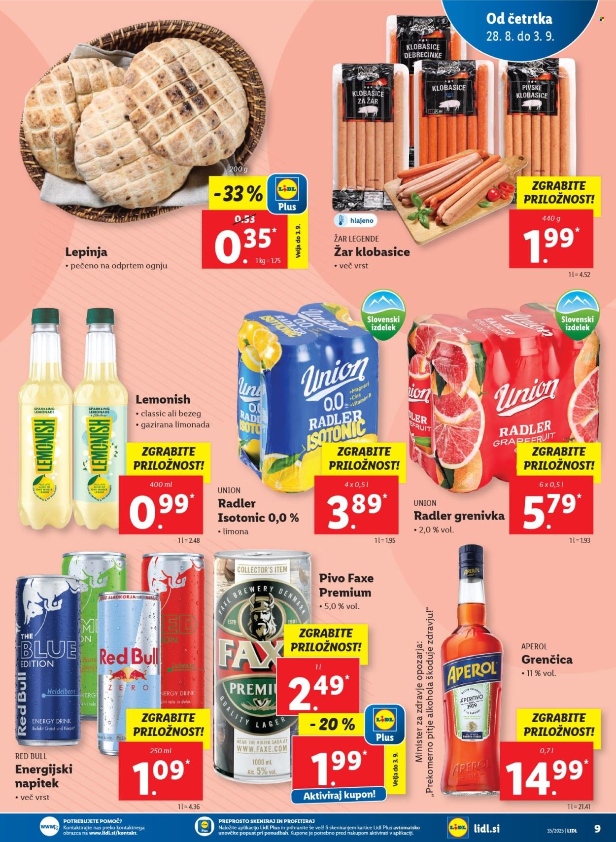 LIDL katalog - Od četrtka, 28. 8. 2025 (2025-08-28 - 2025-09-03)
