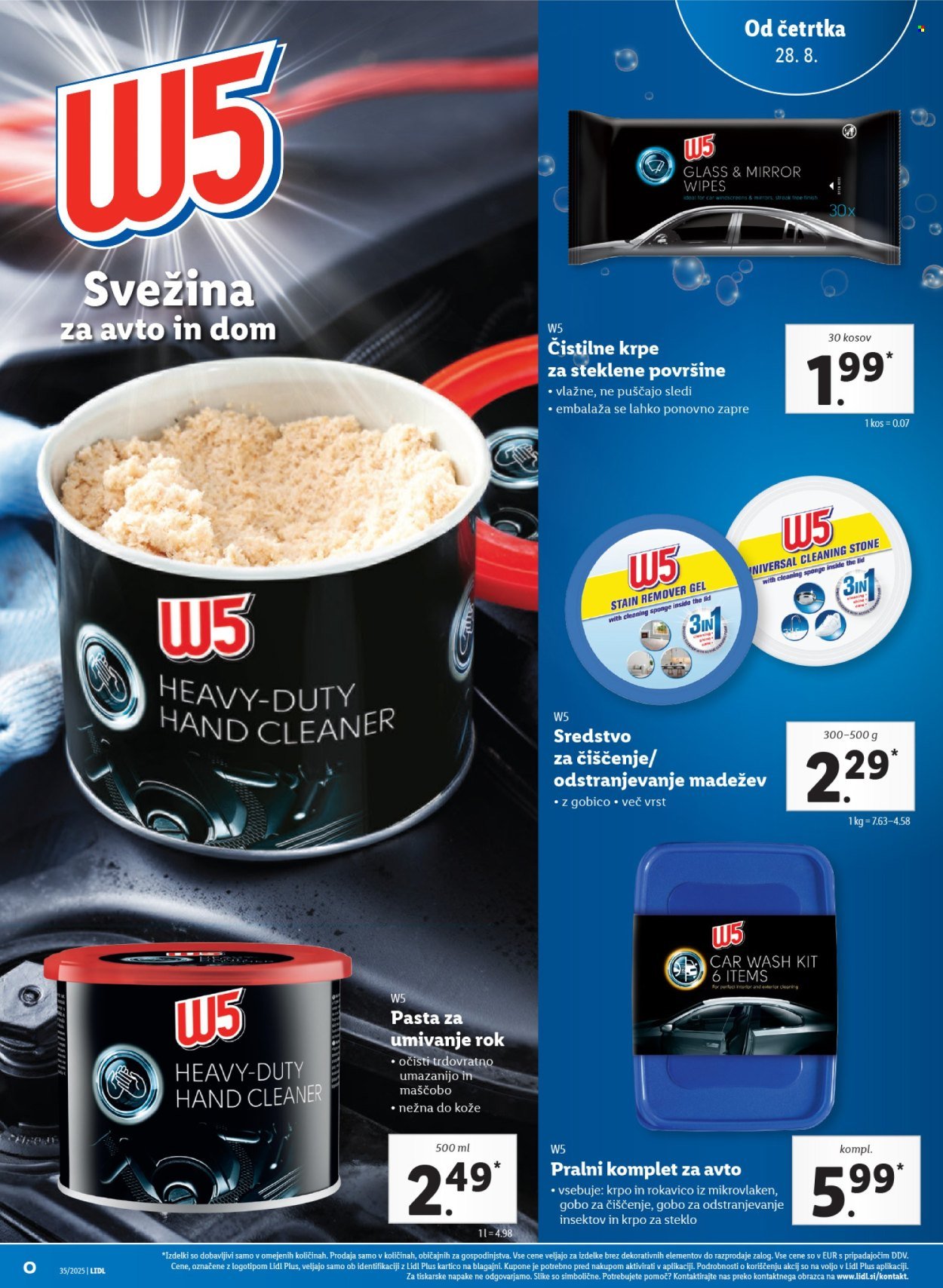 LIDL katalog - Od četrtka, 28. 8. 2025 (2025-08-28 - 2025-09-03)