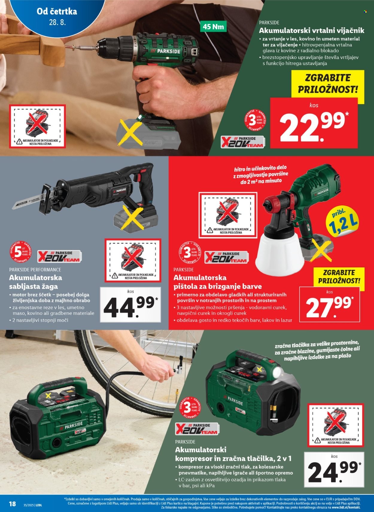 LIDL katalog - Od četrtka, 28. 8. 2025 (2025-08-28 - 2025-09-03)